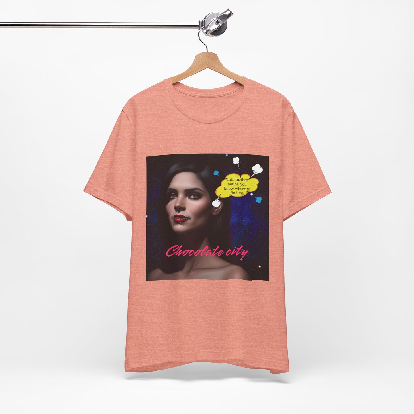 Chocolate City Unisex Tee - Sweet and Fun Graphic Print