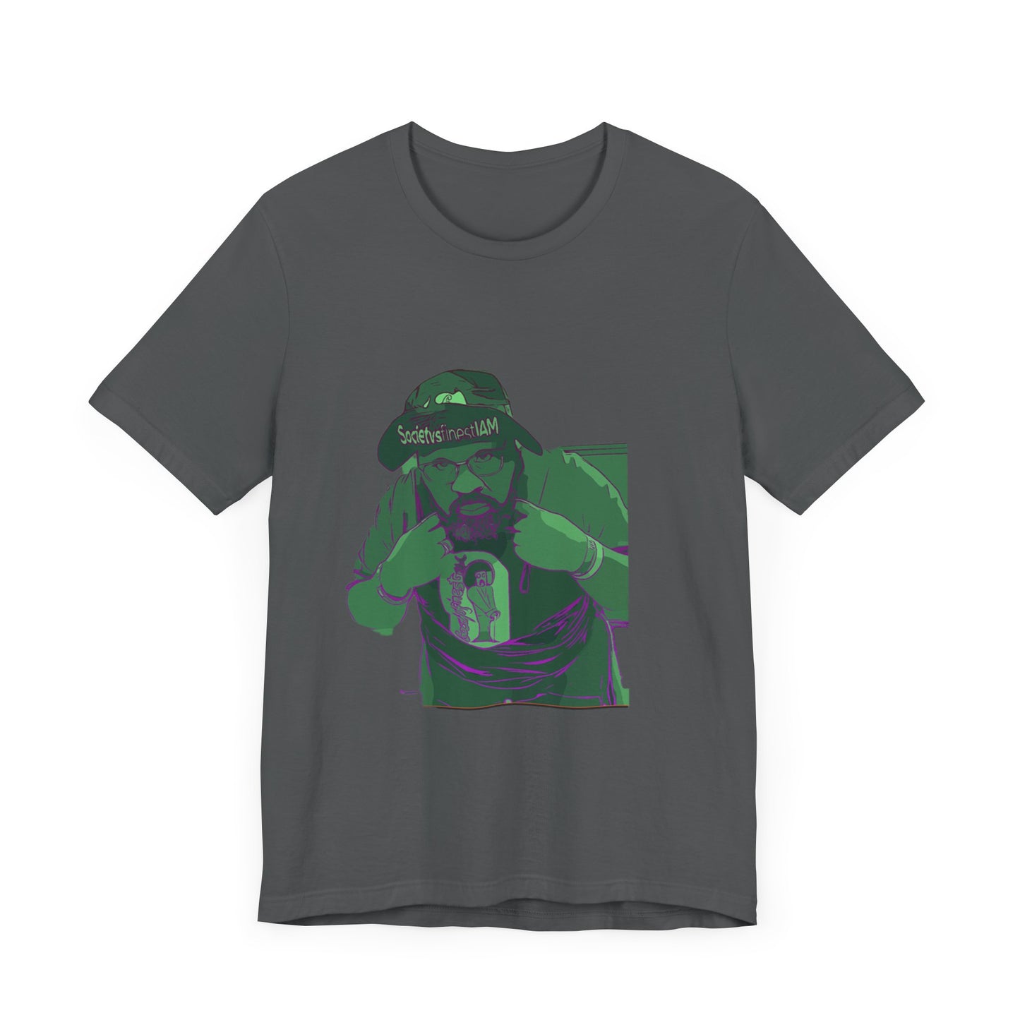 Graphic Unisex Short Sleeve Tee - Casual Streetwear, Gift for Him/Her, Trendy Apparel, Cool Art Tee, Everyday Wear
