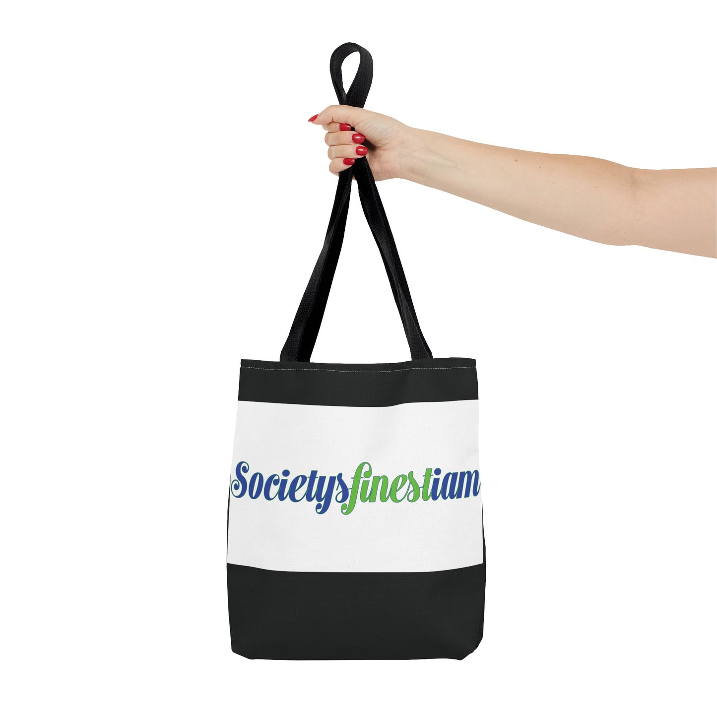 Society's Finest Tote Bag, Stylish Carryall, Eco-Friendly Shopping Bag, Gift for Her, Beach Tote, Personalized Everyday Bag