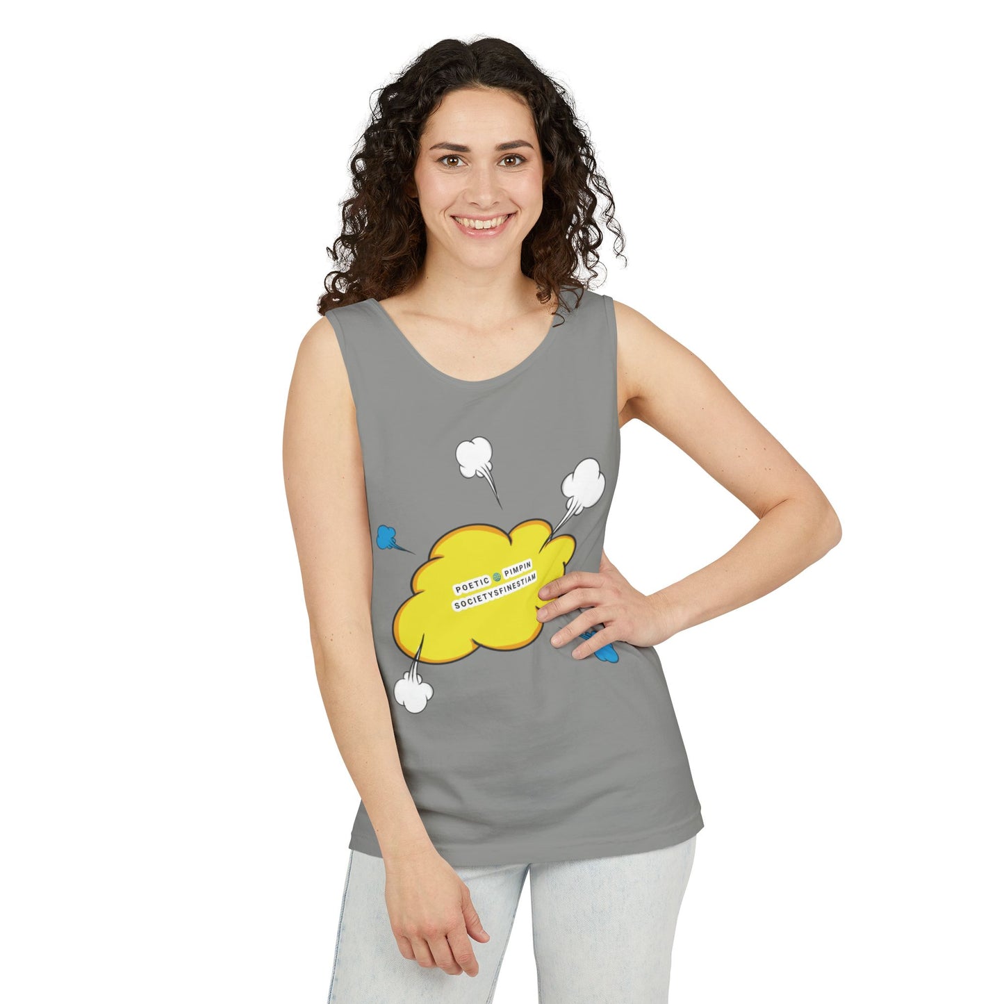 Tank Top with Magnetic Vibes Design
