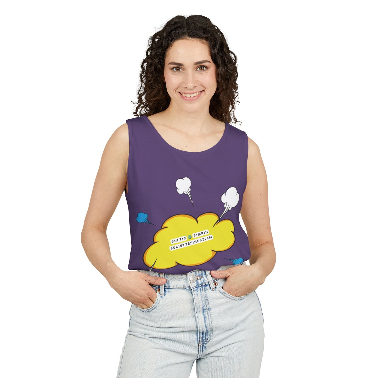 Tank Top with Magnetic Vibes Design