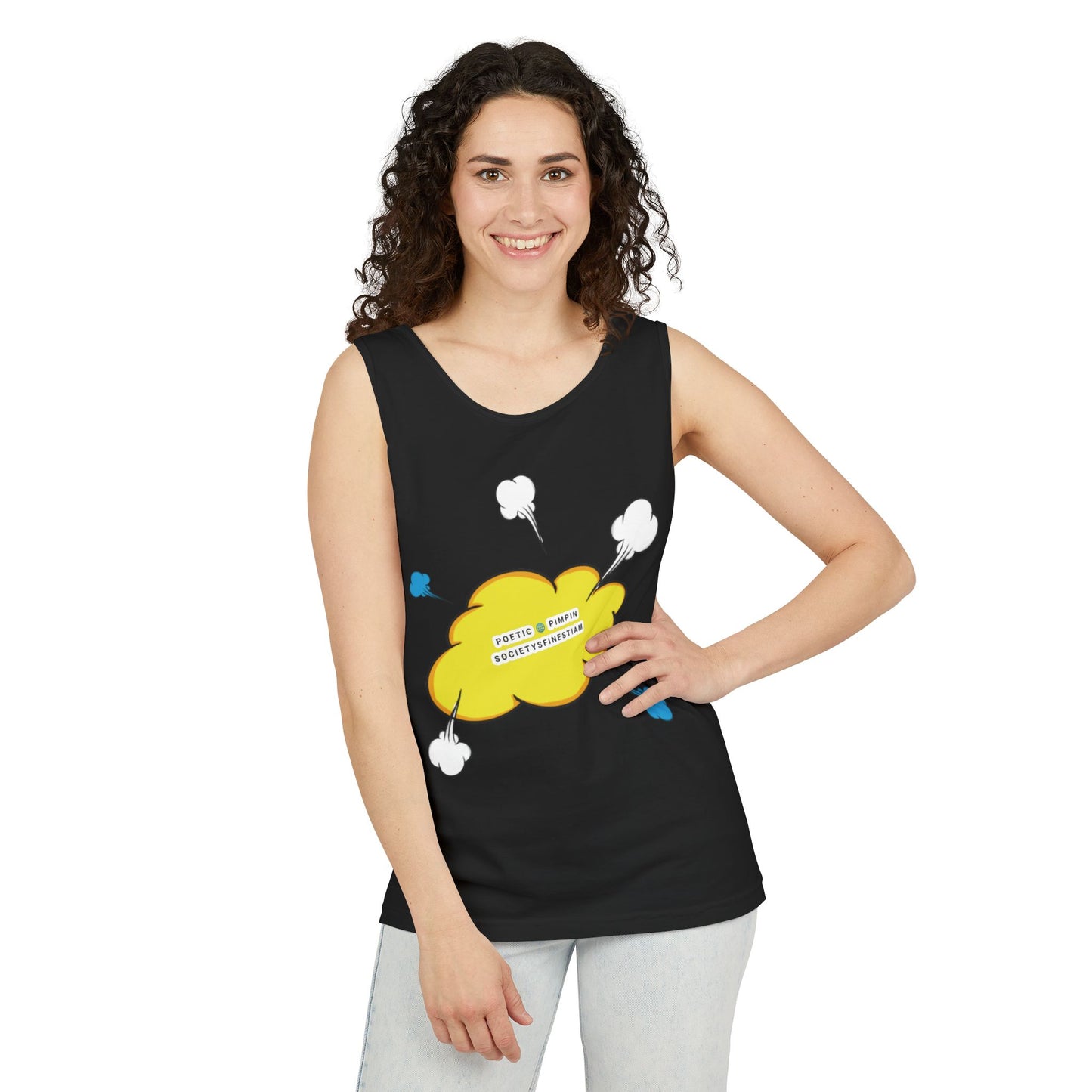 Tank Top with Magnetic Vibes Design