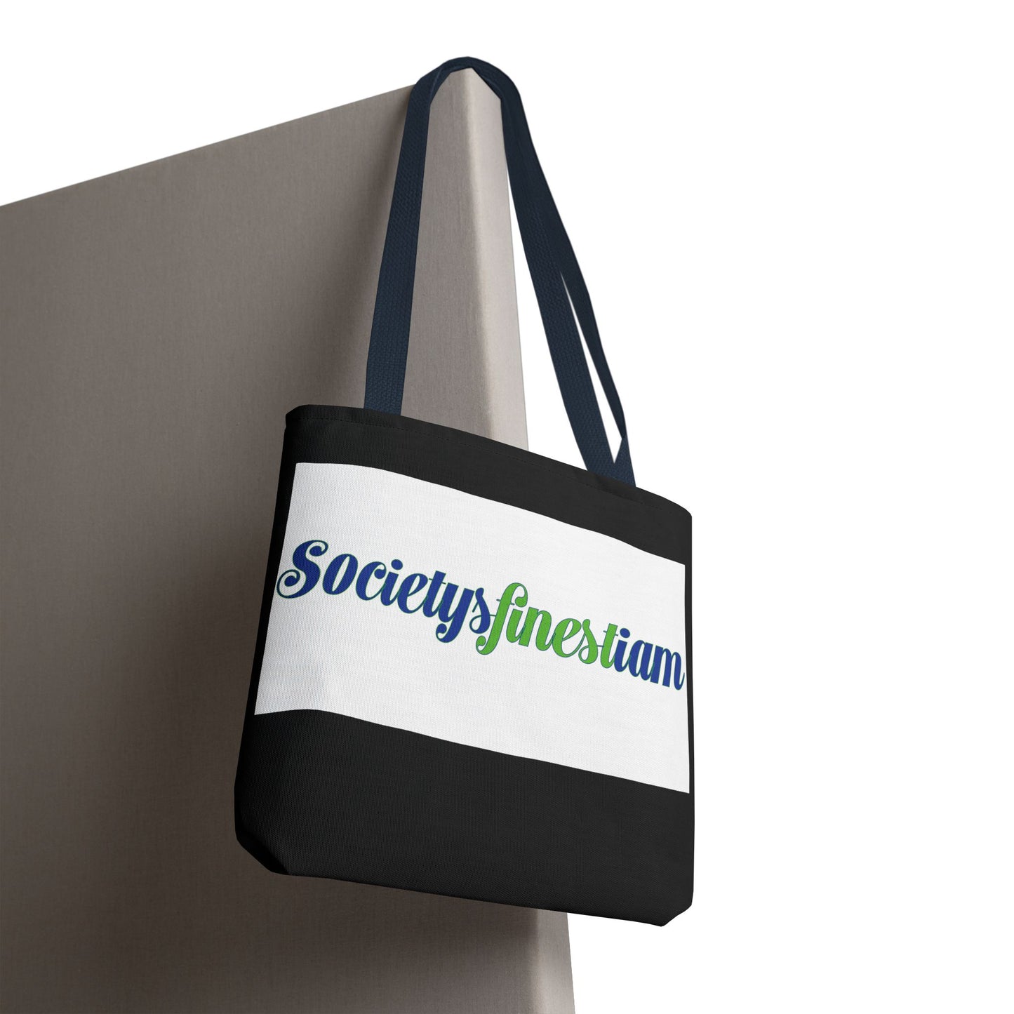 Society's Finest Tote Bag, Stylish Carryall, Eco-Friendly Shopping Bag, Gift for Her, Beach Tote, Personalized Everyday Bag
