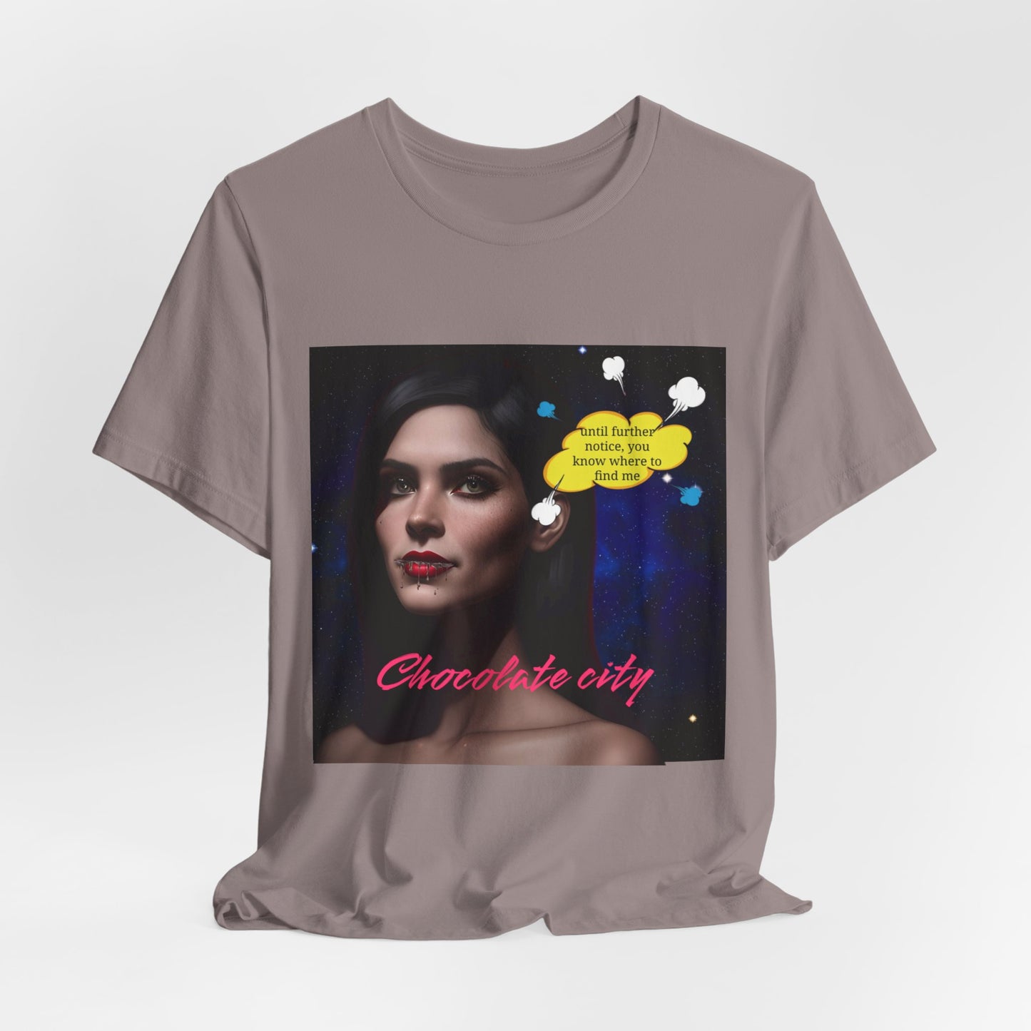 Chocolate City Unisex Tee - Sweet and Fun Graphic Print