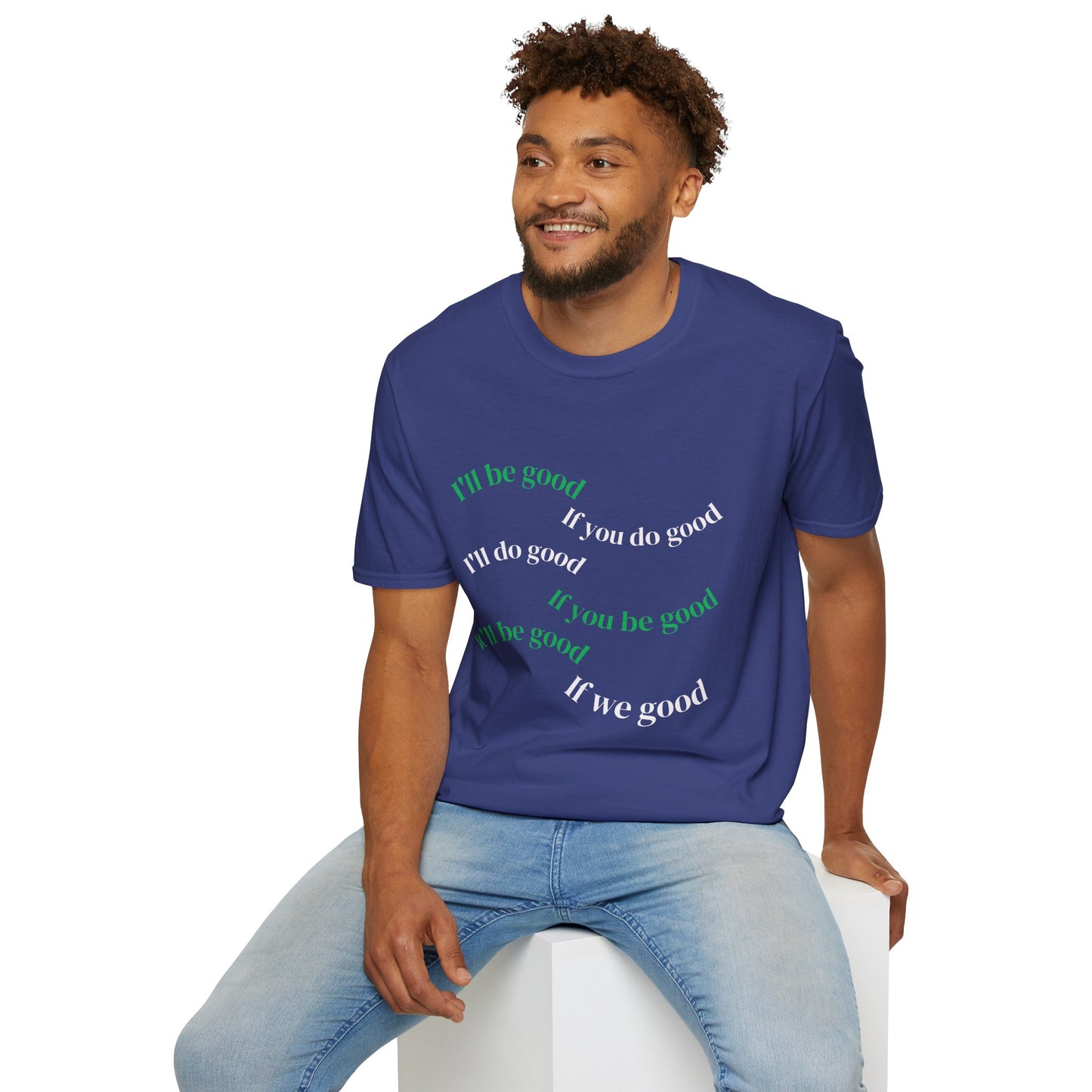 Good Vibes Unisex T-Shirt, Motivational Tee, Casual Wear, Gift for Friends, Soothing Quote Shirt