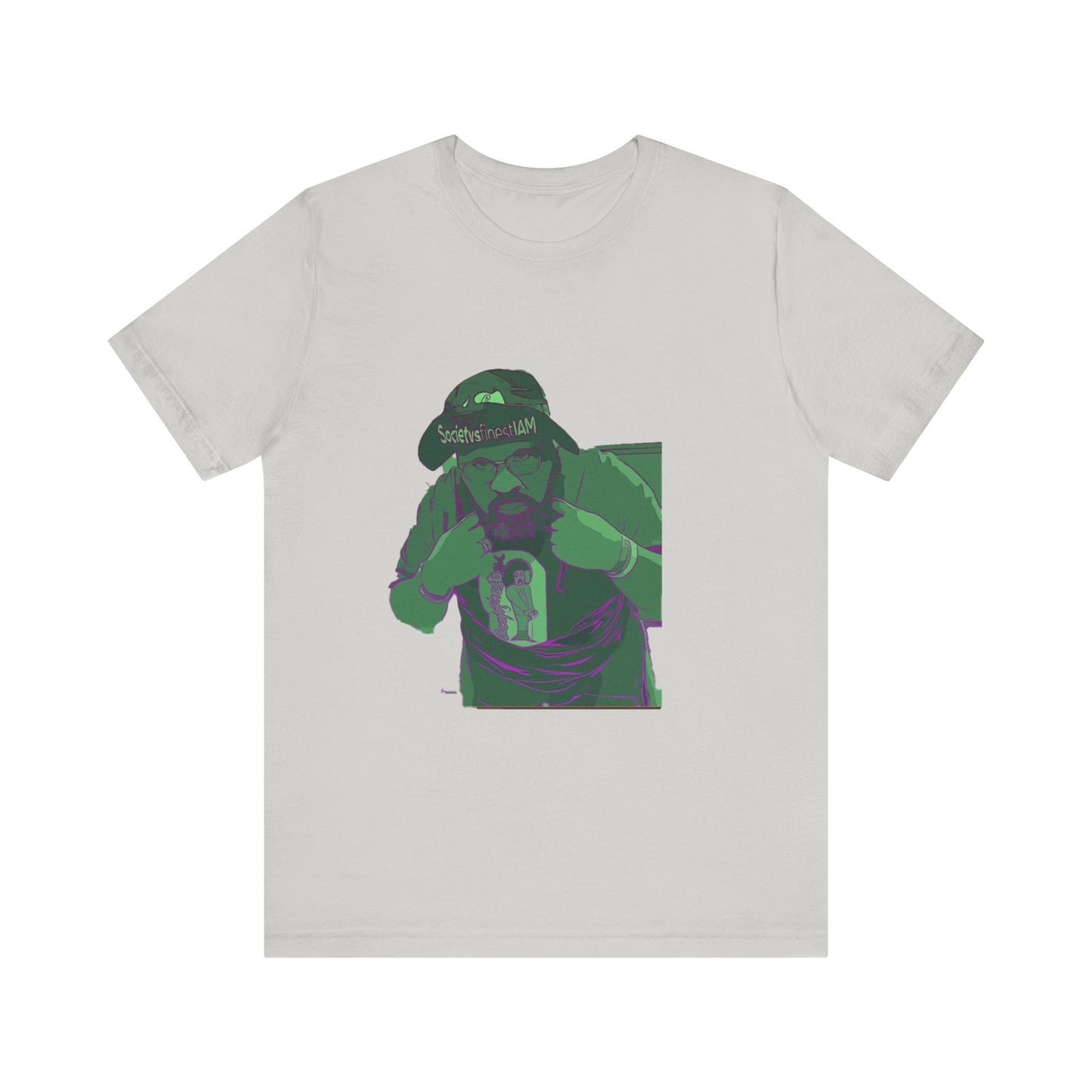 Graphic Unisex Short Sleeve Tee - Casual Streetwear, Gift for Him/Her, Trendy Apparel, Cool Art Tee, Everyday Wear