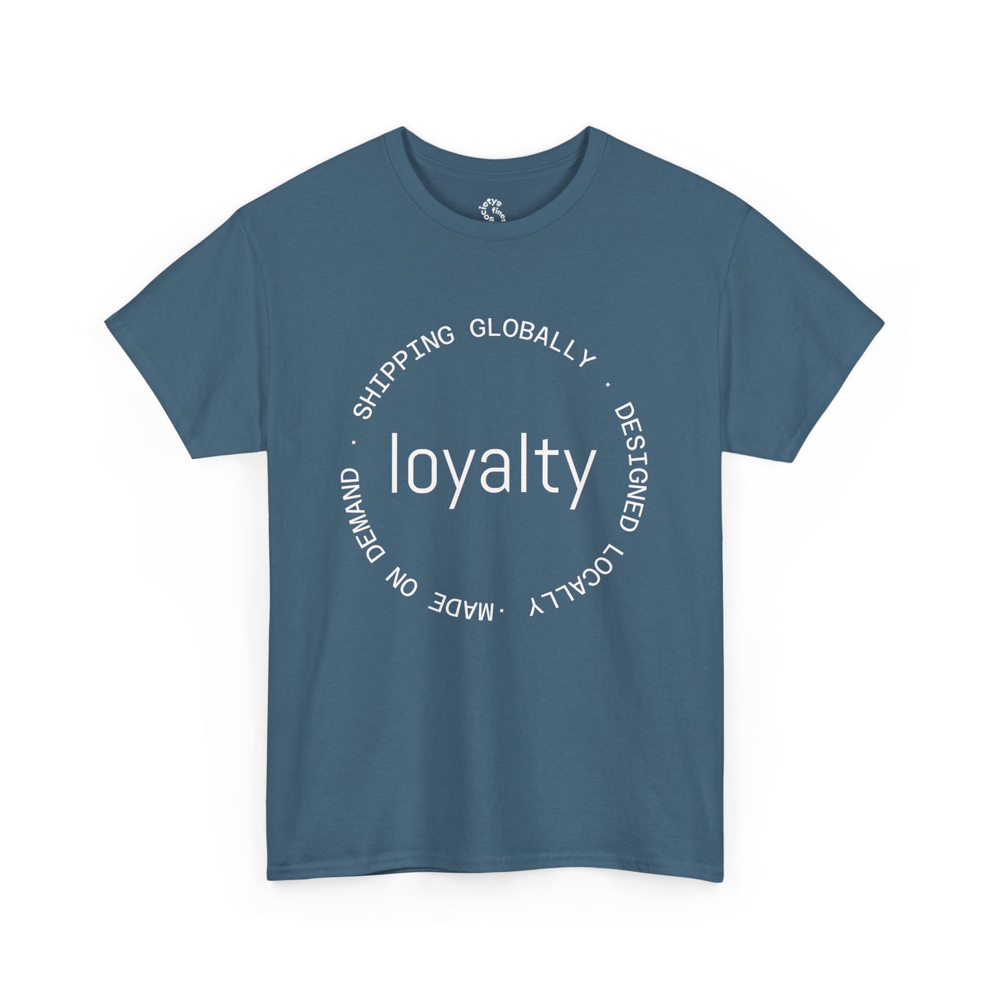 Loyalty Unisex Heavy Cotton Tee, Casual Wear, Gift for Friends, Everyday Comfort, Ideal for Birthdays, Statement Tee