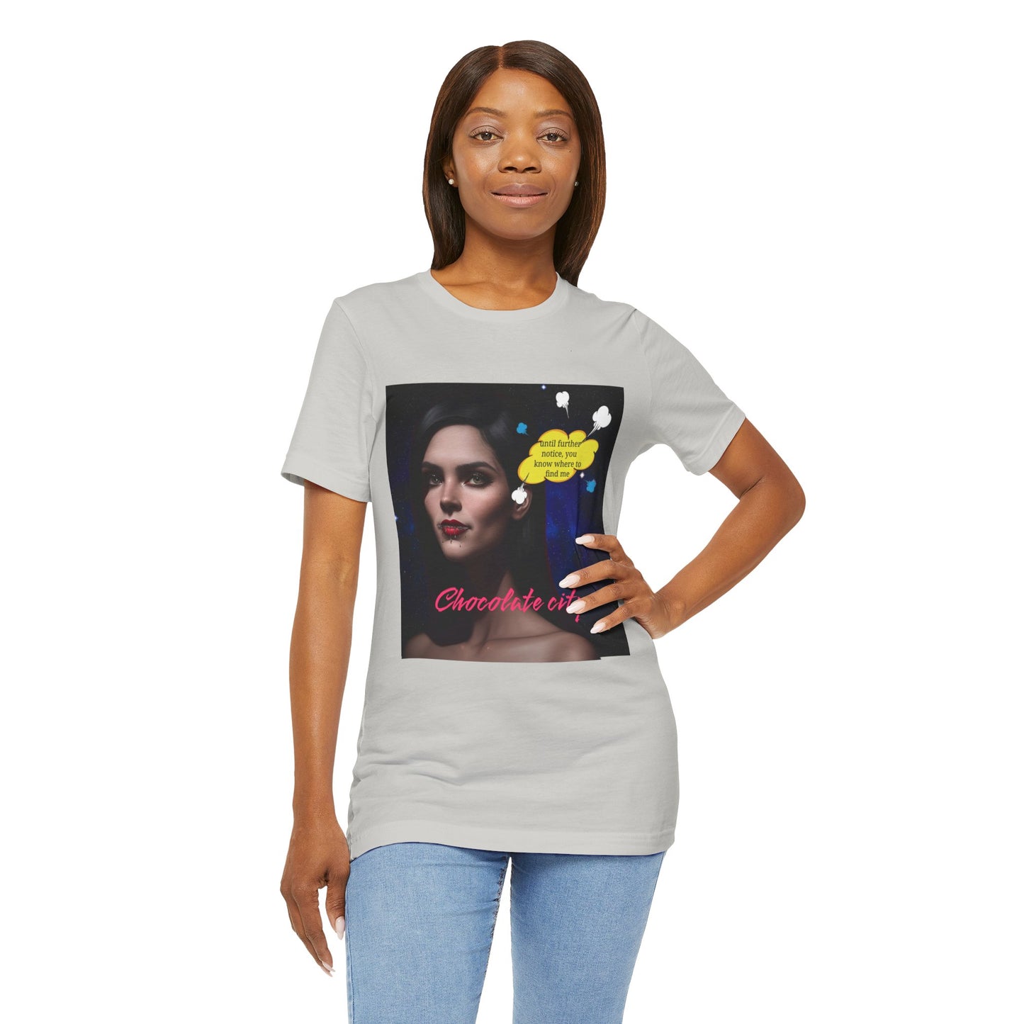 Chocolate City Unisex Tee - Sweet and Fun Graphic Print