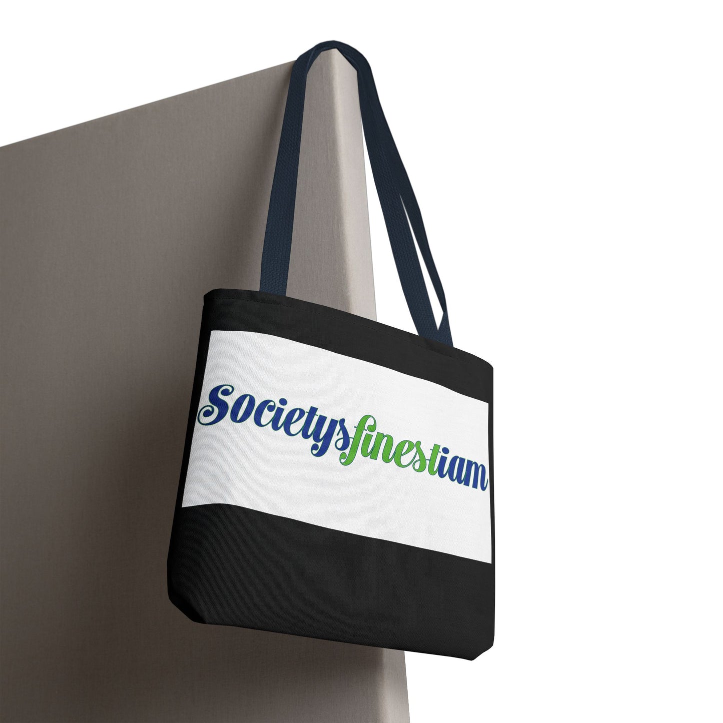 Society's Finest Tote Bag, Stylish Carryall, Eco-Friendly Shopping Bag, Gift for Her, Beach Tote, Personalized Everyday Bag