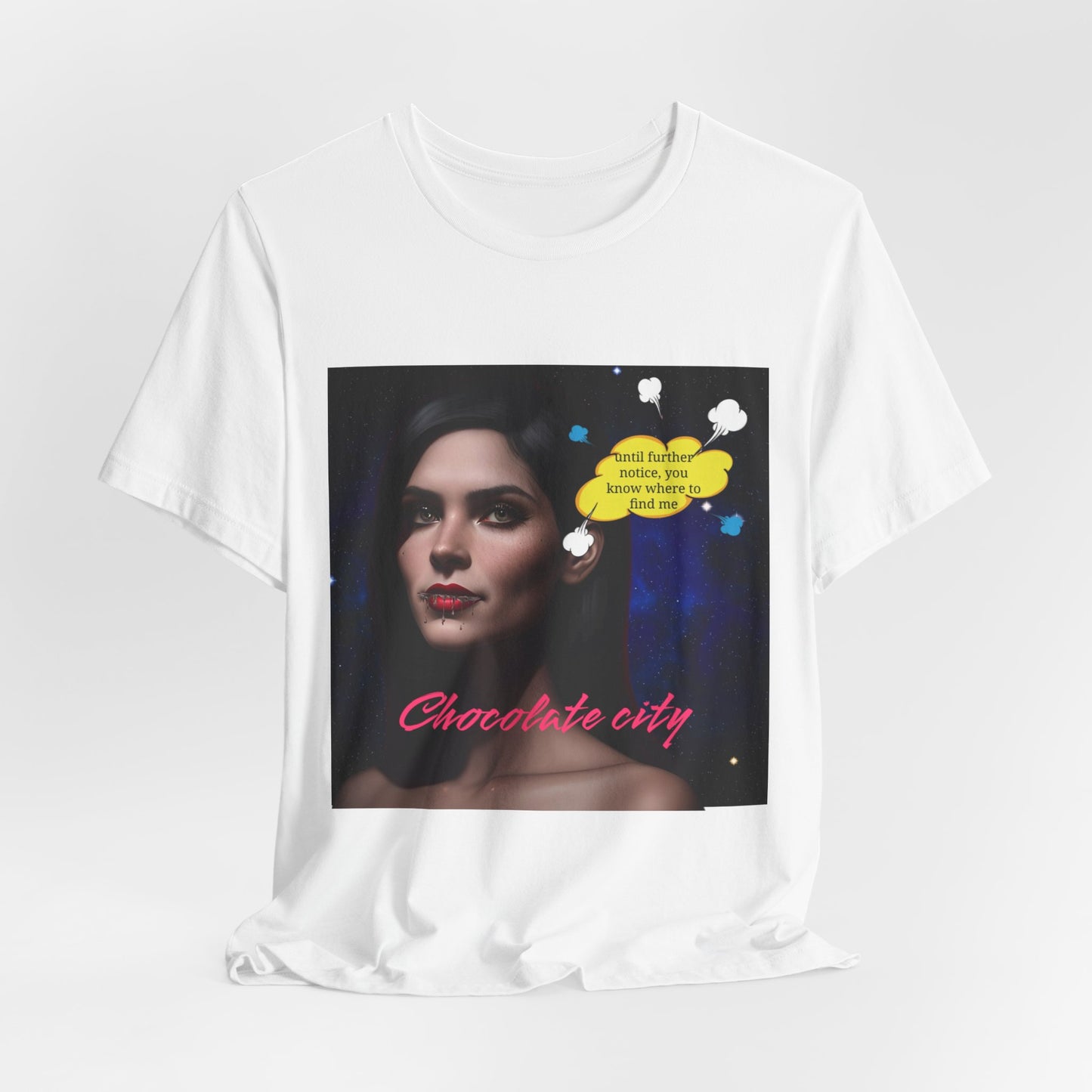 Chocolate City Unisex Tee - Sweet and Fun Graphic Print