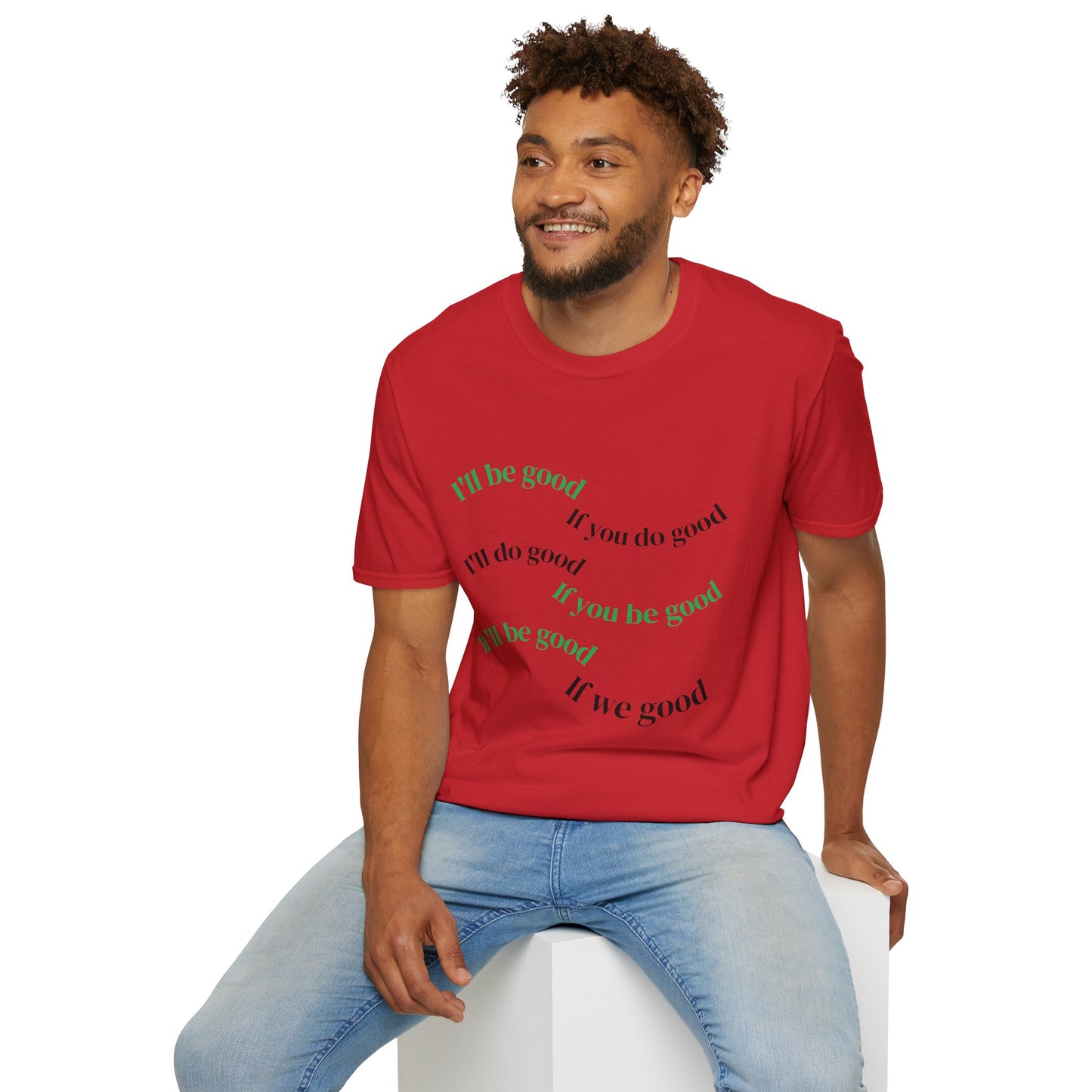Good Vibes Unisex T-Shirt, Motivational Tee, Casual Wear, Gift for Friends, Soothing Quote Shirt
