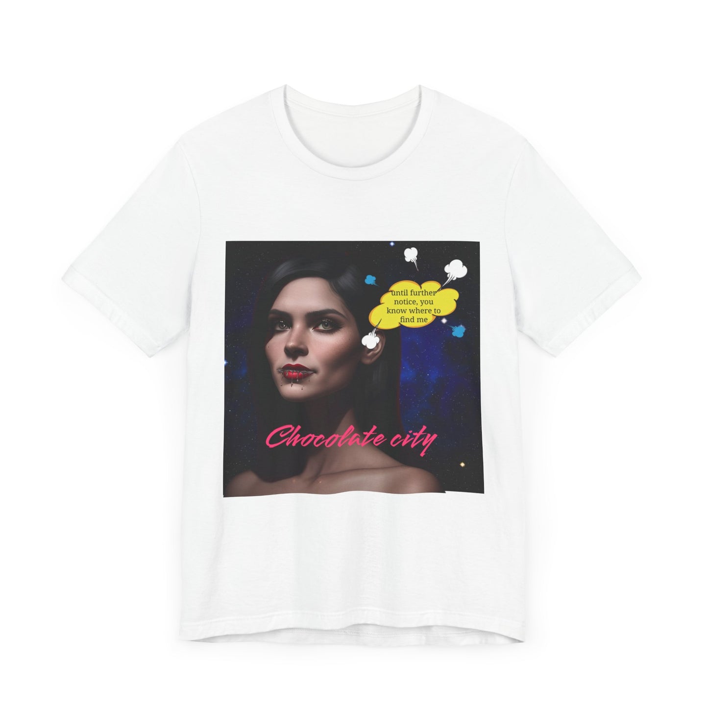 Chocolate City Unisex Tee - Sweet and Fun Graphic Print