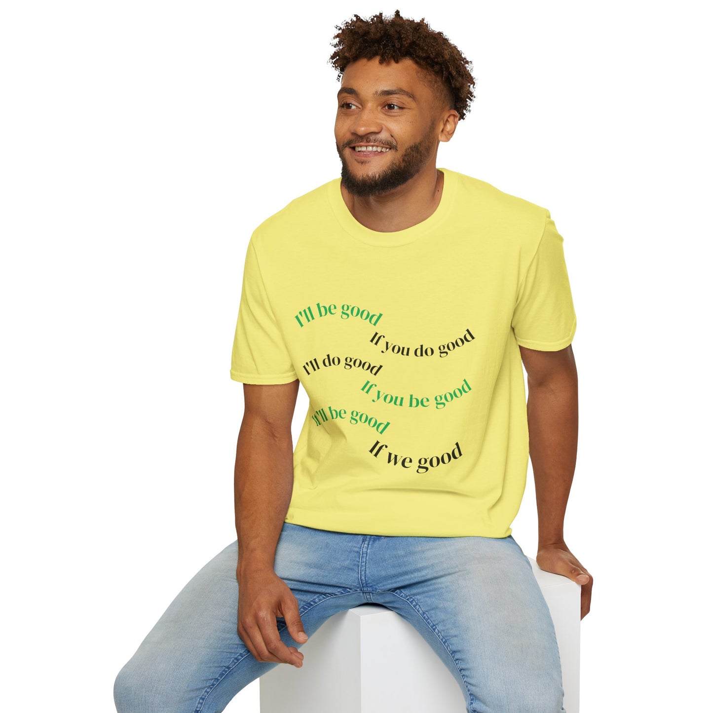 Good Vibes Unisex T-Shirt, Motivational Tee, Casual Wear, Gift for Friends, Soothing Quote Shirt