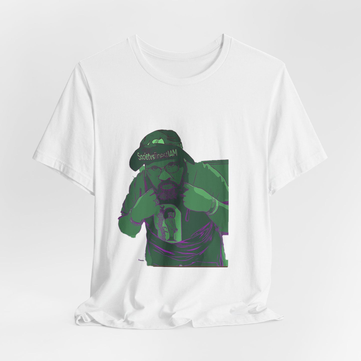 Graphic Unisex Short Sleeve Tee - Casual Streetwear, Gift for Him/Her, Trendy Apparel, Cool Art Tee, Everyday Wear