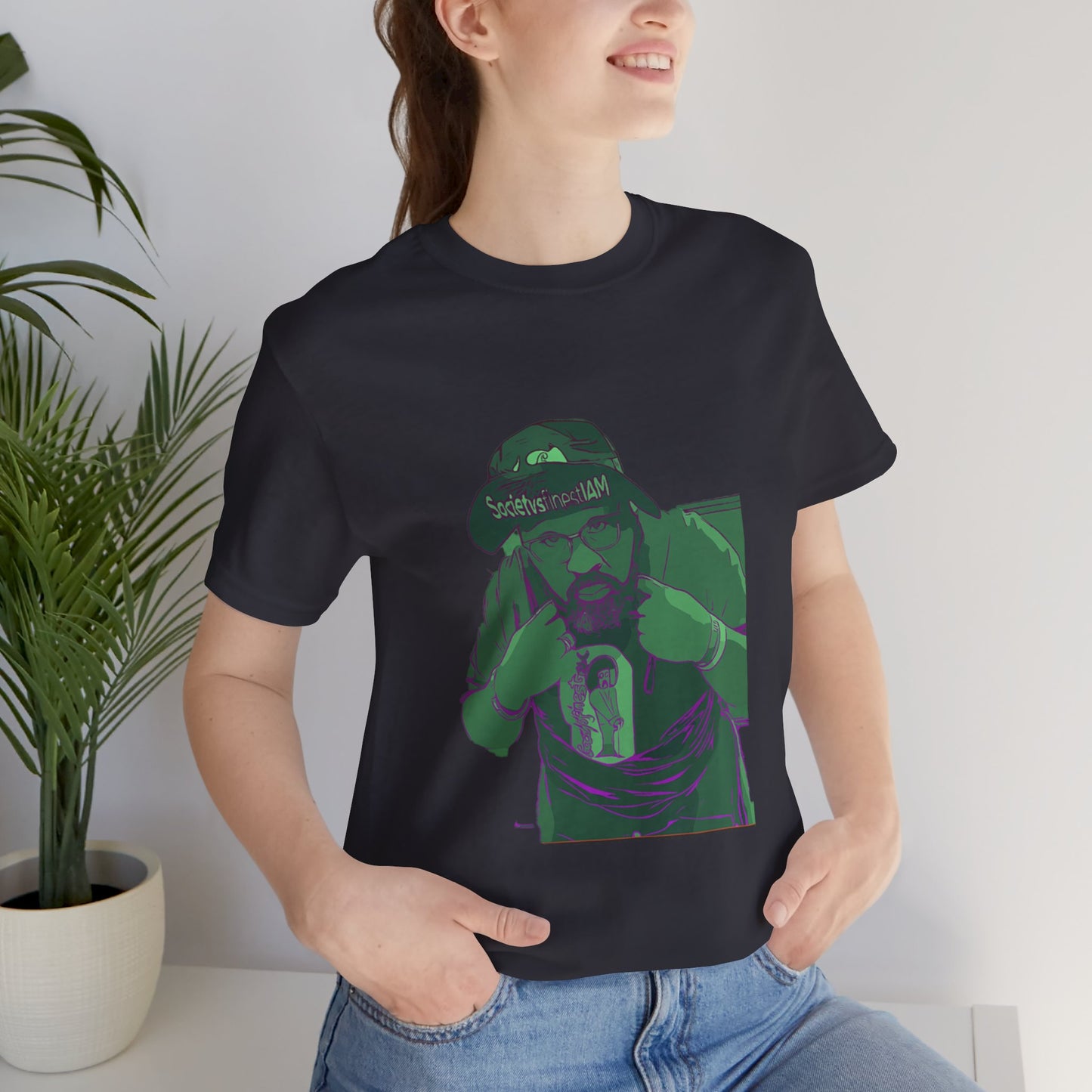 Graphic Unisex Short Sleeve Tee - Casual Streetwear, Gift for Him/Her, Trendy Apparel, Cool Art Tee, Everyday Wear