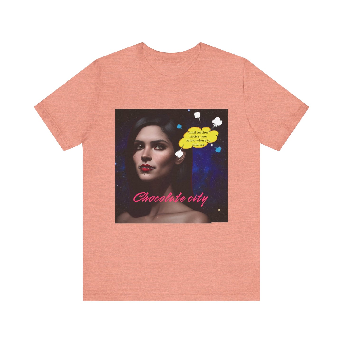 Chocolate City Unisex Tee - Sweet and Fun Graphic Print