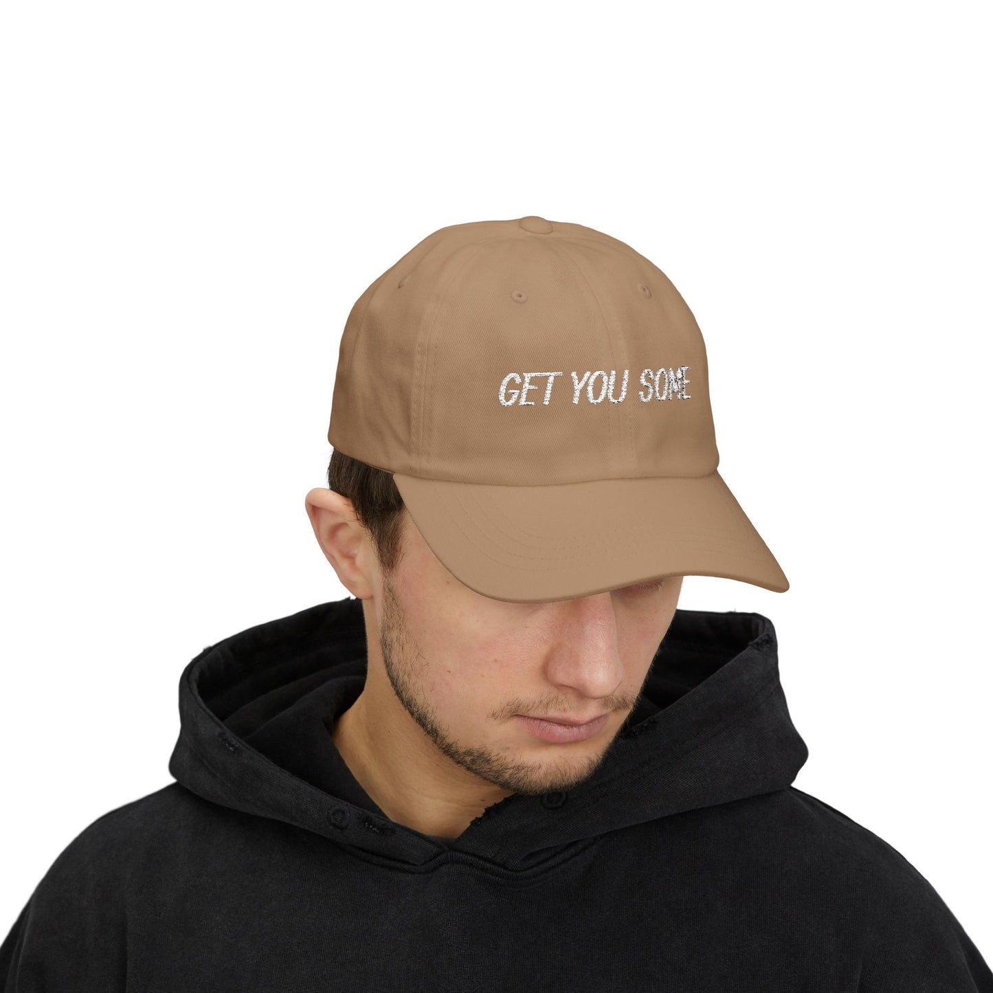 Classic Dad Cap - Get You Some, Casual Cap, Gift for Dad, Everyday Hat, Trendy Headwear, Summer Style Cap