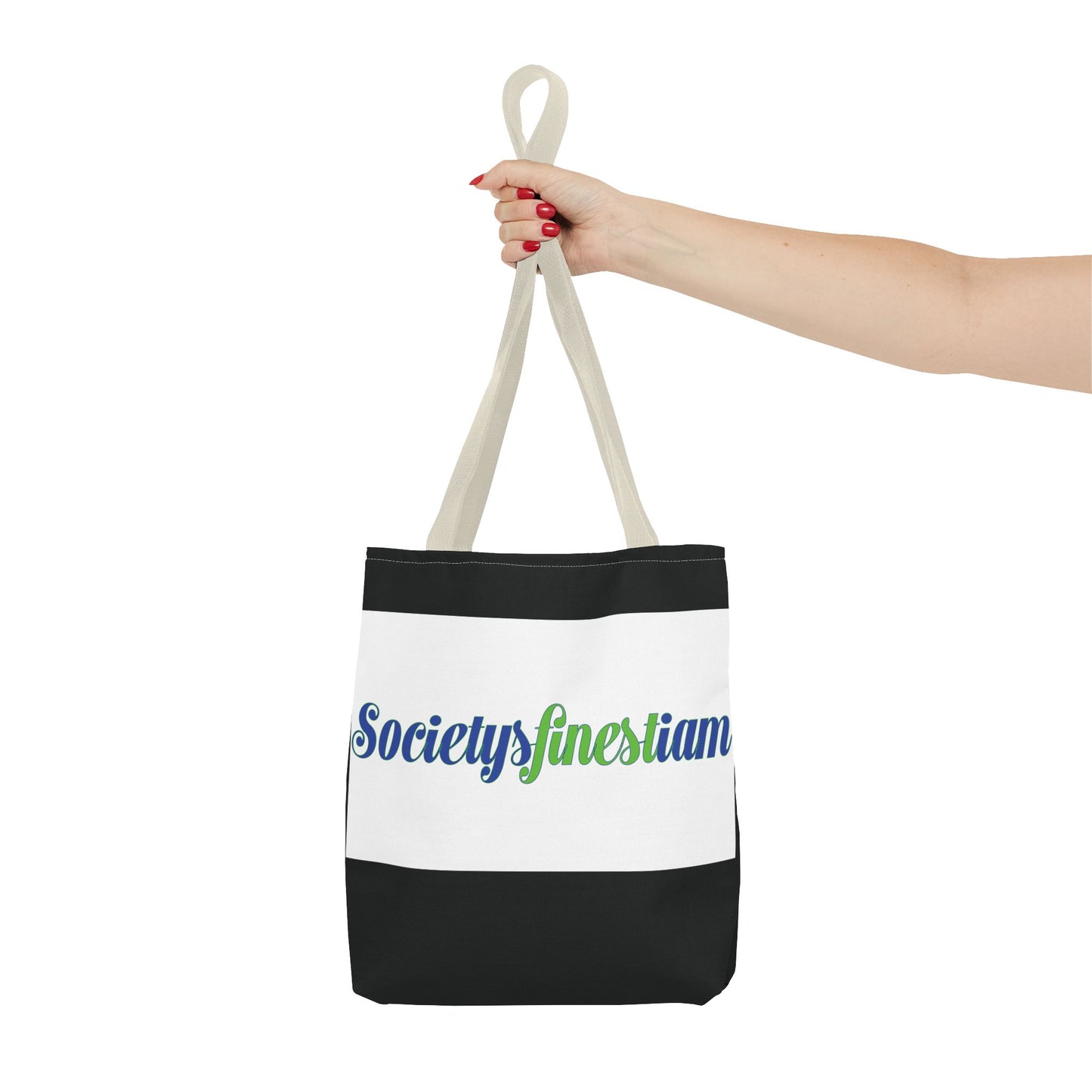 Society's Finest Tote Bag, Stylish Carryall, Eco-Friendly Shopping Bag, Gift for Her, Beach Tote, Personalized Everyday Bag