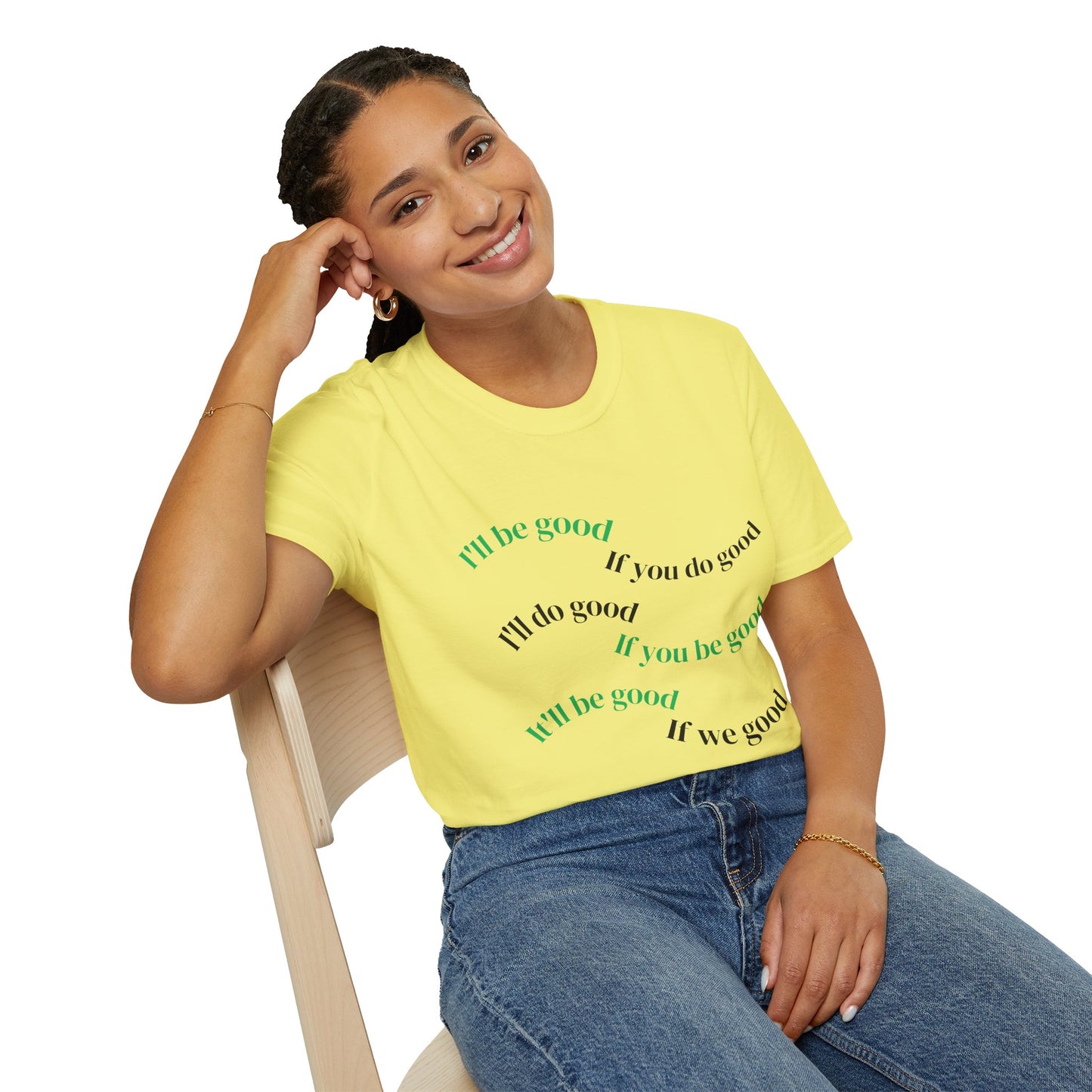 Good Vibes Unisex T-Shirt, Motivational Tee, Casual Wear, Gift for Friends, Soothing Quote Shirt