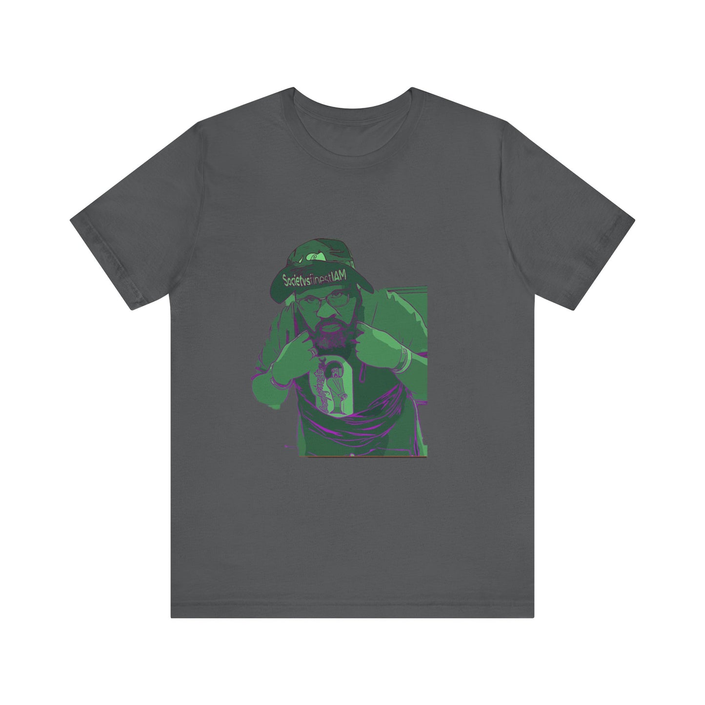 Graphic Unisex Short Sleeve Tee - Casual Streetwear, Gift for Him/Her, Trendy Apparel, Cool Art Tee, Everyday Wear
