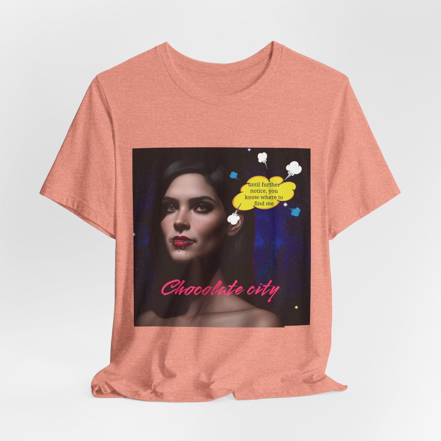 Chocolate City Unisex Tee - Sweet and Fun Graphic Print