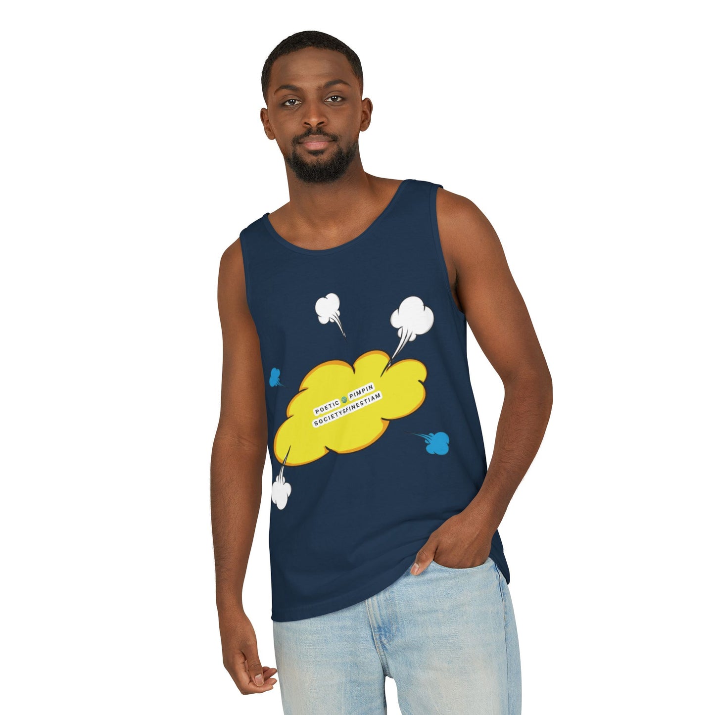 Tank Top with Magnetic Vibes Design