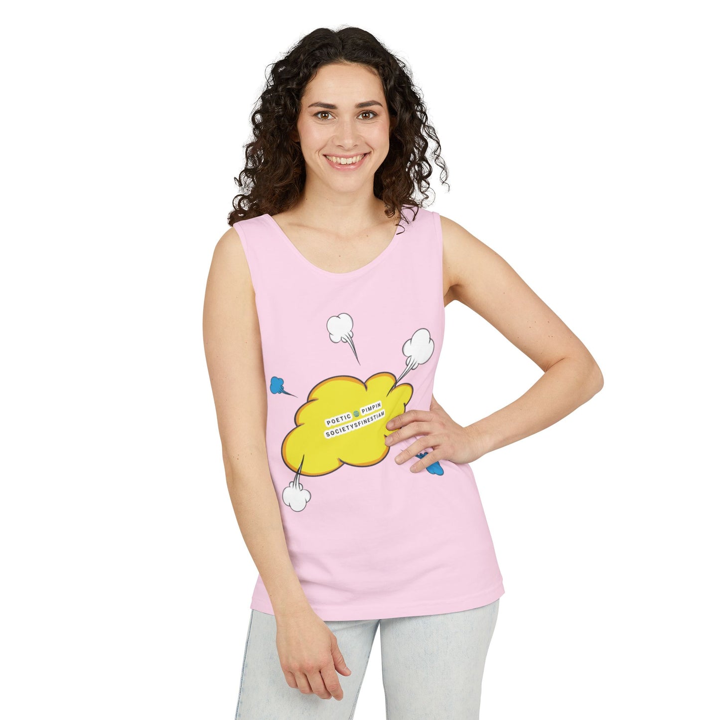 Tank Top with Magnetic Vibes Design