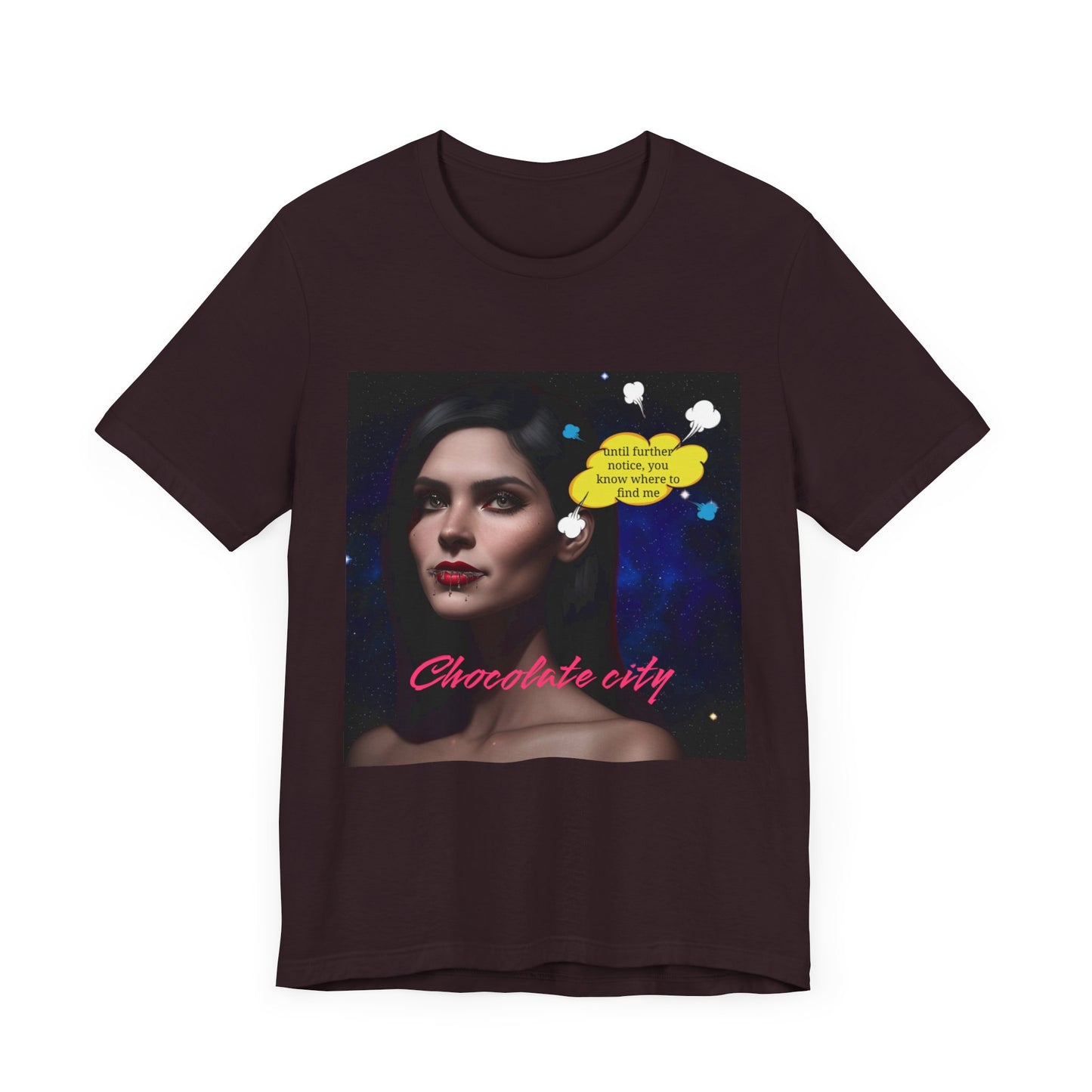 Chocolate City Unisex Tee - Sweet and Fun Graphic Print