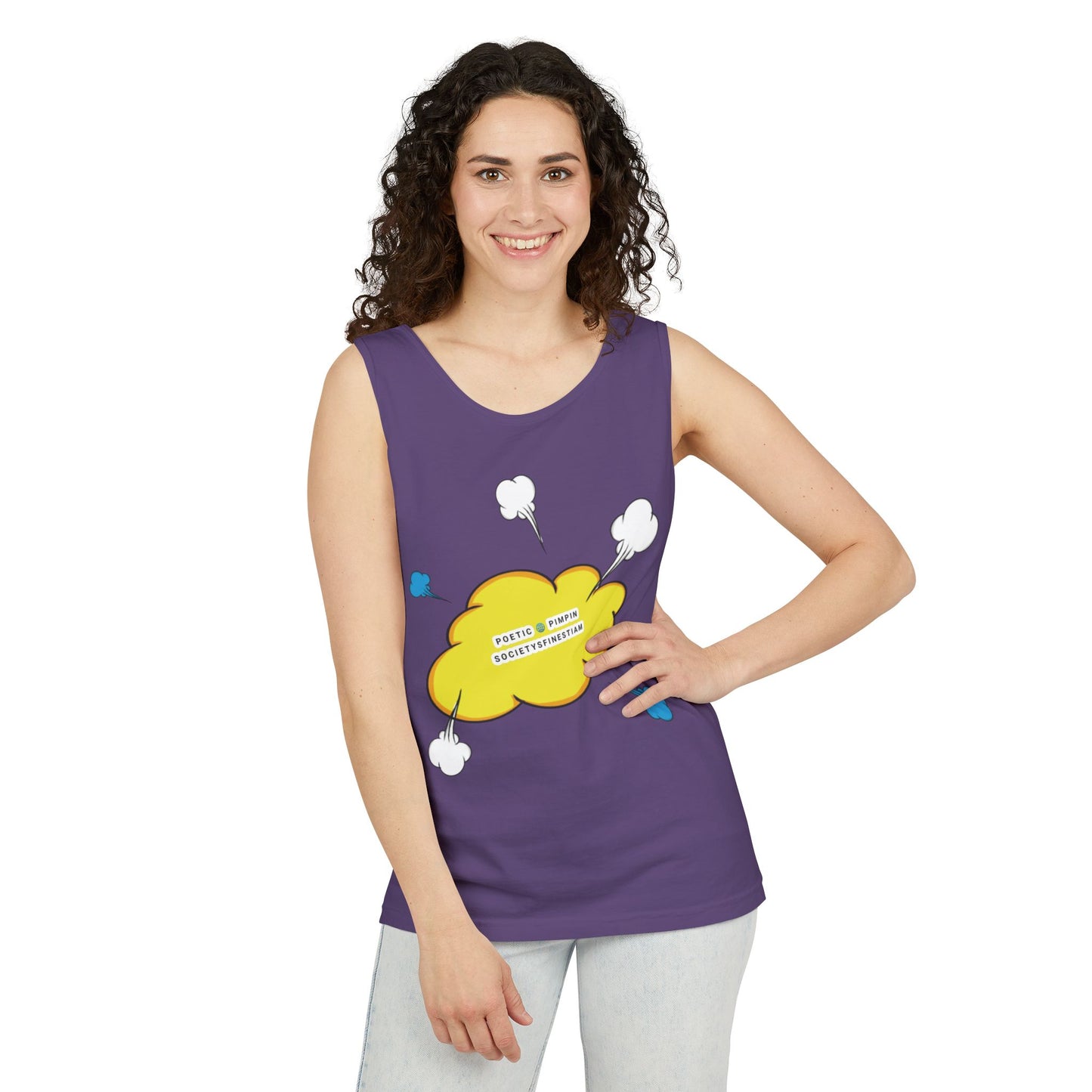 Tank Top with Magnetic Vibes Design
