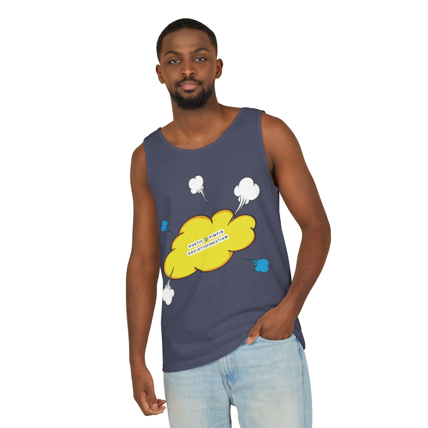 Tank Top with Magnetic Vibes Design