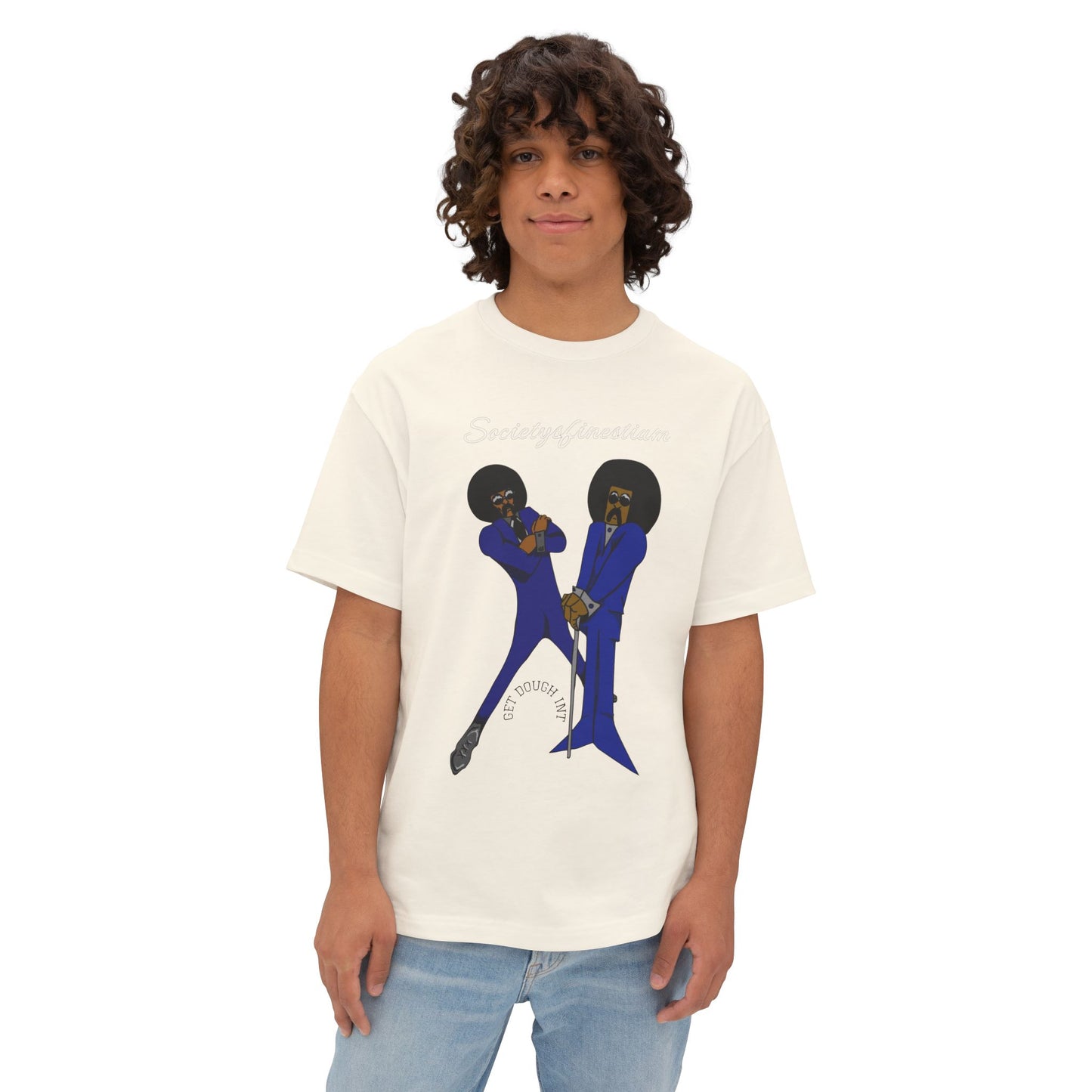 Retro Funky Boxy Tee - Unisex Oversized Tee, Perfect for Concerts, Casual Wear, Gift for Music Lovers, Summer Vibe, Iconic Style