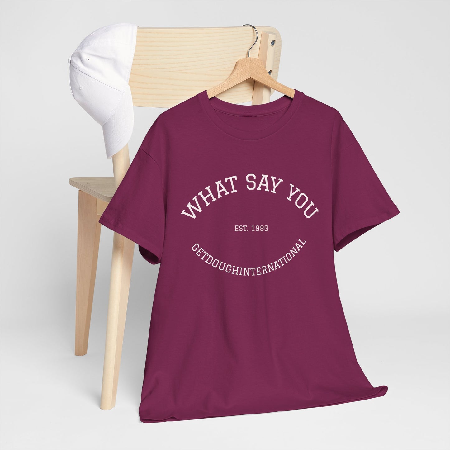 Vintage Style Unisex Heavy Cotton Tee - Retro Graphic Shirt, Casualwear, Gift for Him/Her, Everyday Outfit, Statement Tee