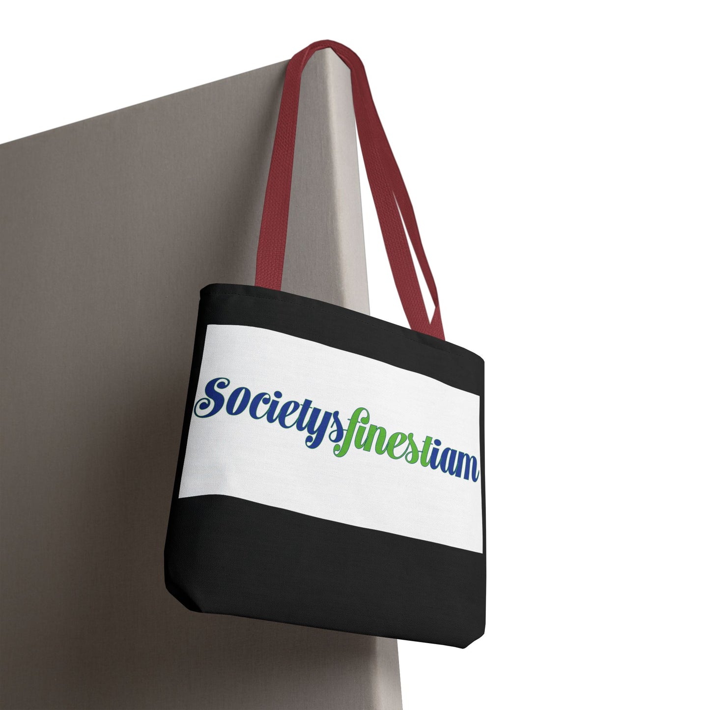 Society's Finest Tote Bag, Stylish Carryall, Eco-Friendly Shopping Bag, Gift for Her, Beach Tote, Personalized Everyday Bag