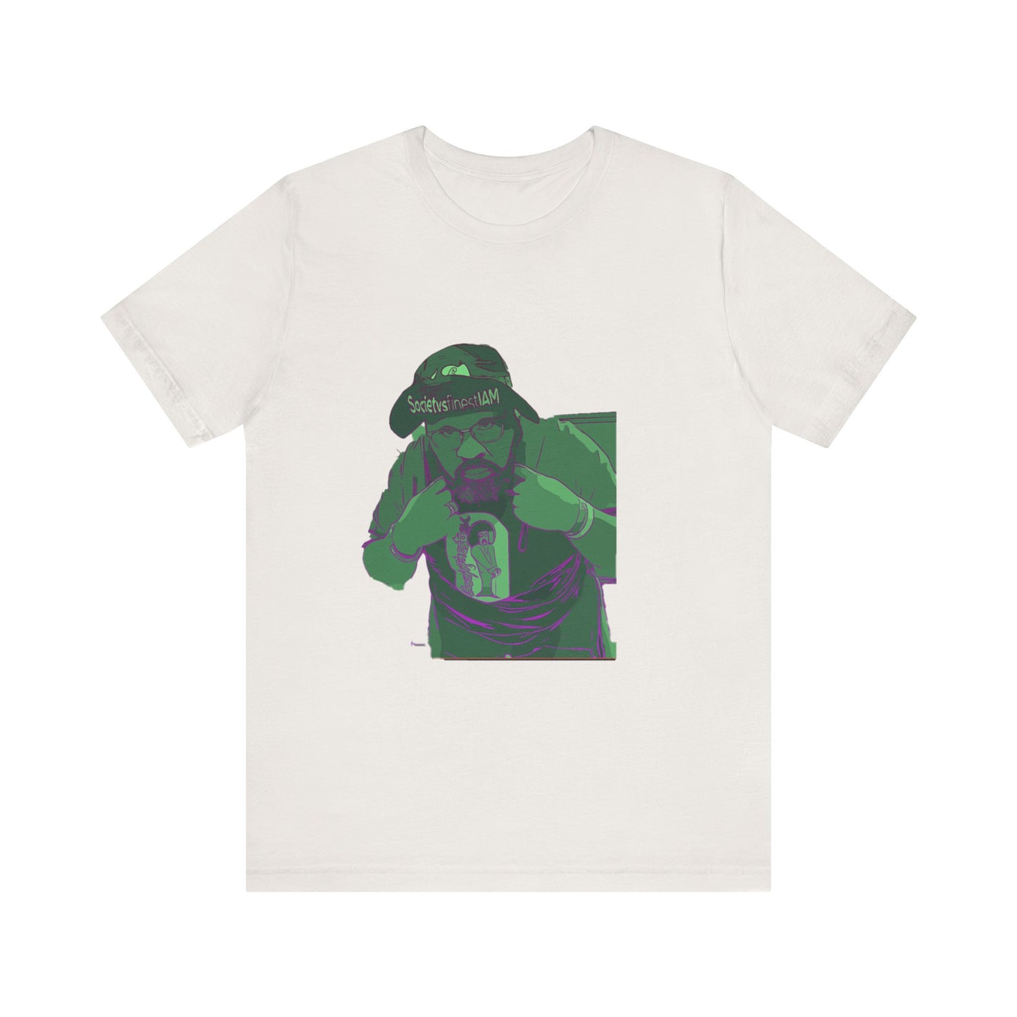 Graphic Unisex Short Sleeve Tee - Casual Streetwear, Gift for Him/Her, Trendy Apparel, Cool Art Tee, Everyday Wear