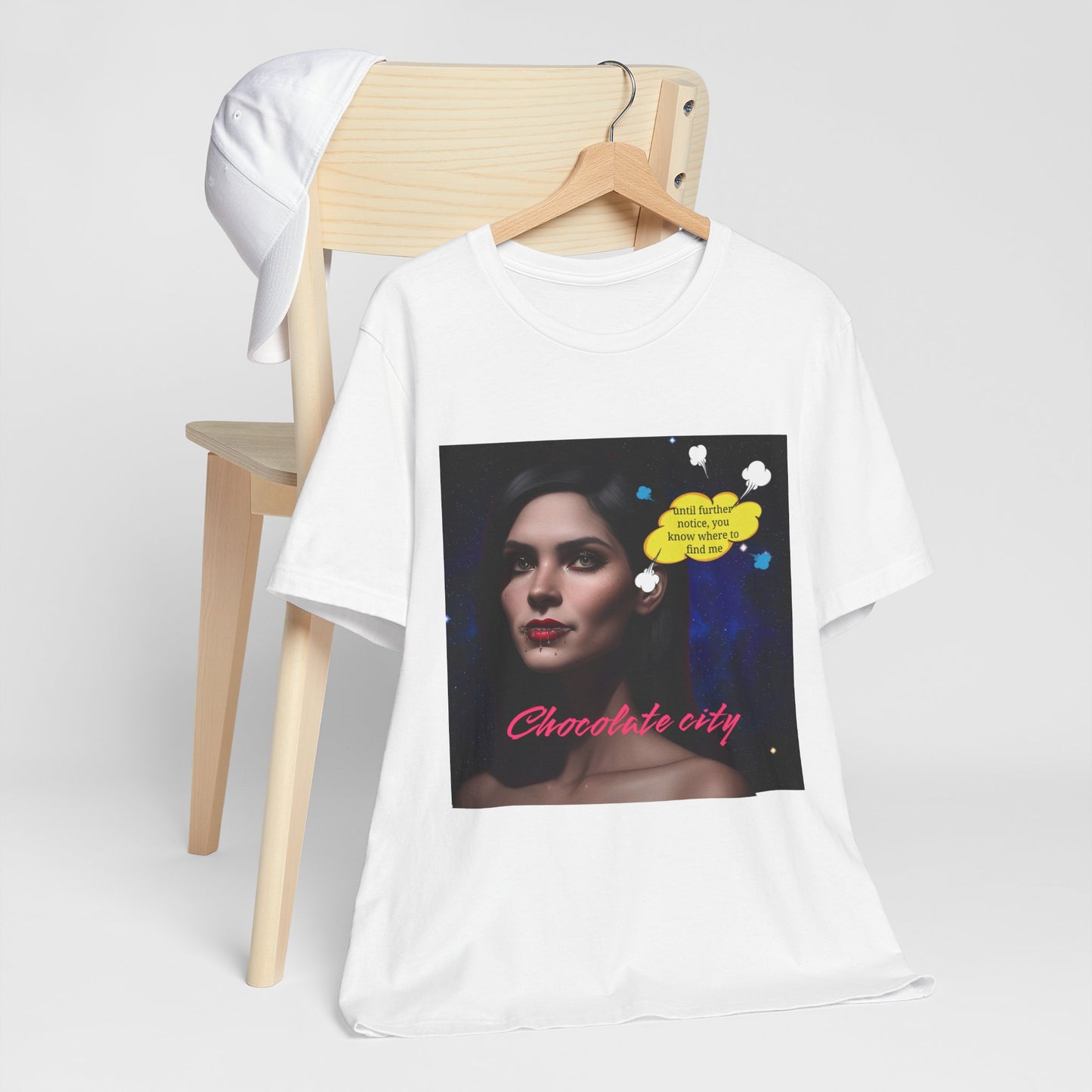 Chocolate City Unisex Tee - Sweet and Fun Graphic Print