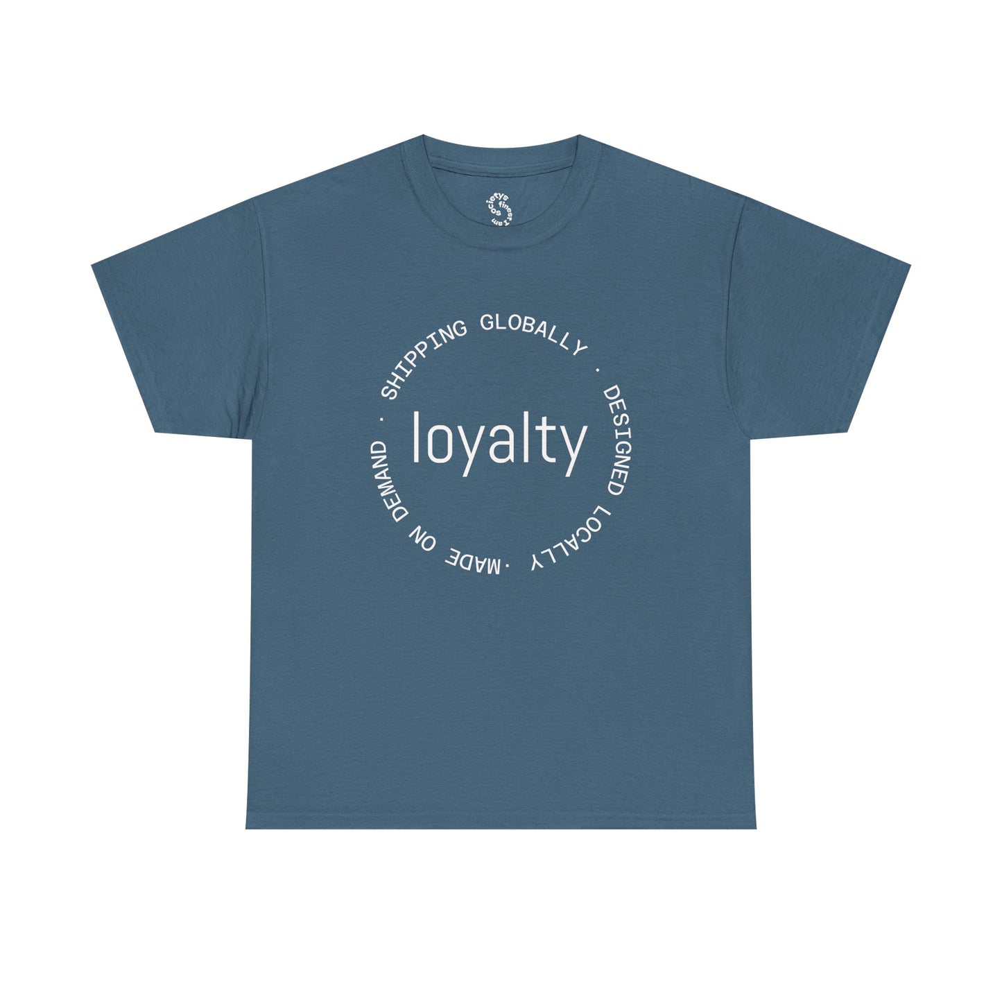Loyalty Unisex Heavy Cotton Tee, Casual Wear, Gift for Friends, Everyday Comfort, Ideal for Birthdays, Statement Tee