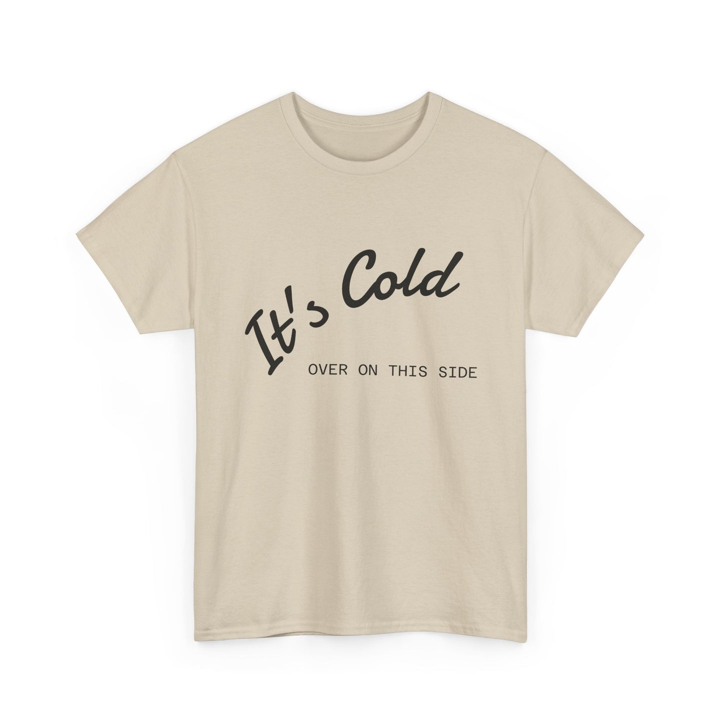 Unisex Heavy Cotton Tee - Funny College Tee, Gifts for Students, Casual Wear, Winter Fashion, Trendy Graphic Shirt