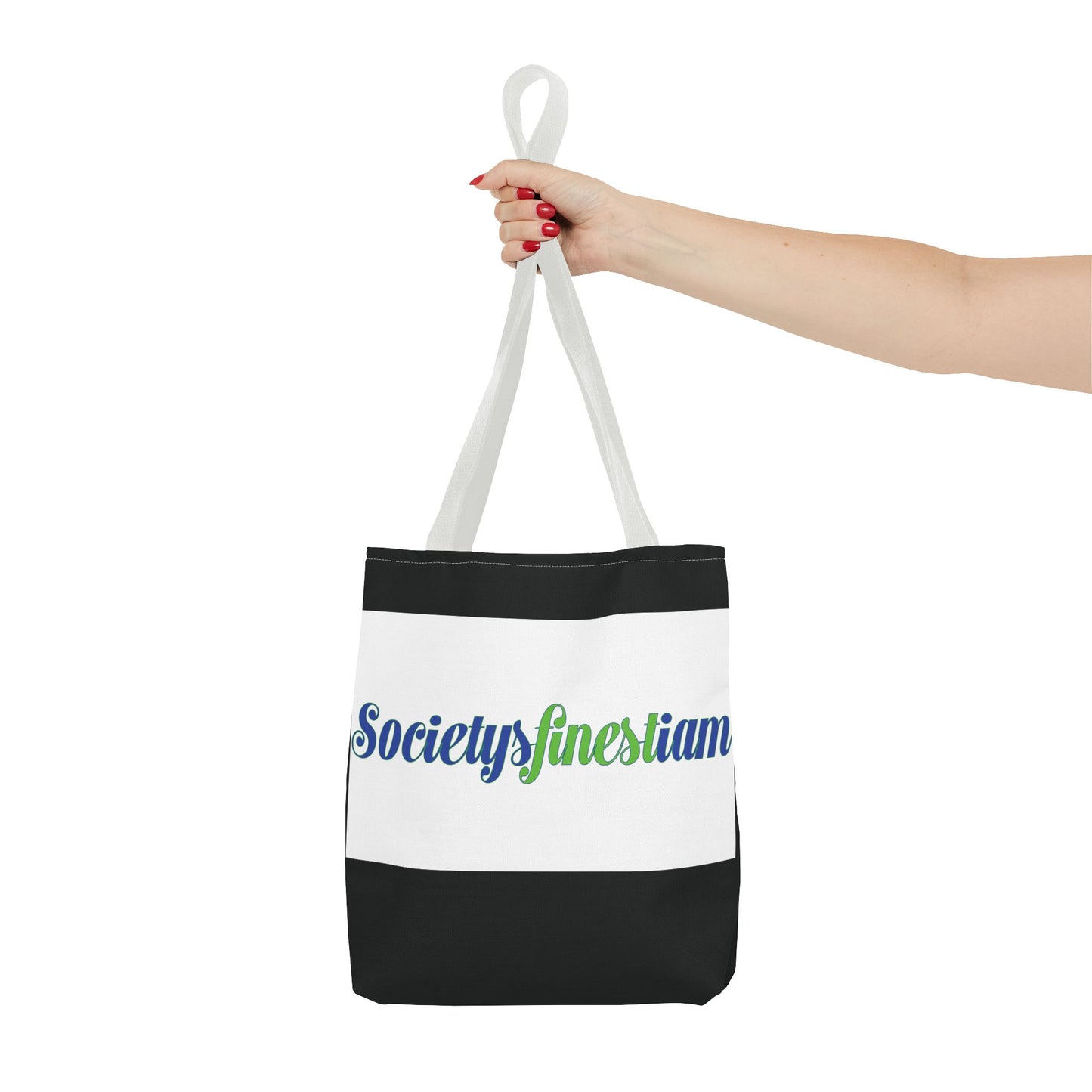 Society's Finest Tote Bag, Stylish Carryall, Eco-Friendly Shopping Bag, Gift for Her, Beach Tote, Personalized Everyday Bag
