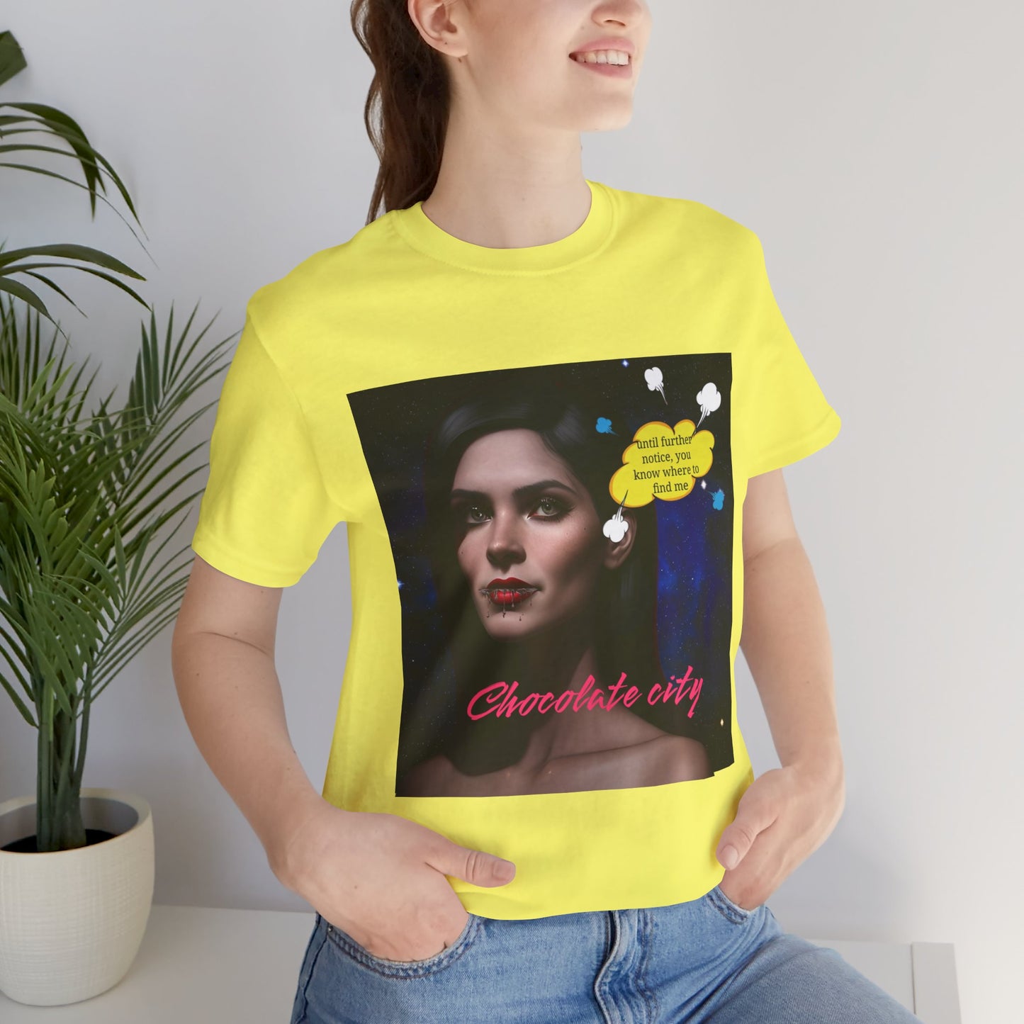 Chocolate City Unisex Tee - Sweet and Fun Graphic Print