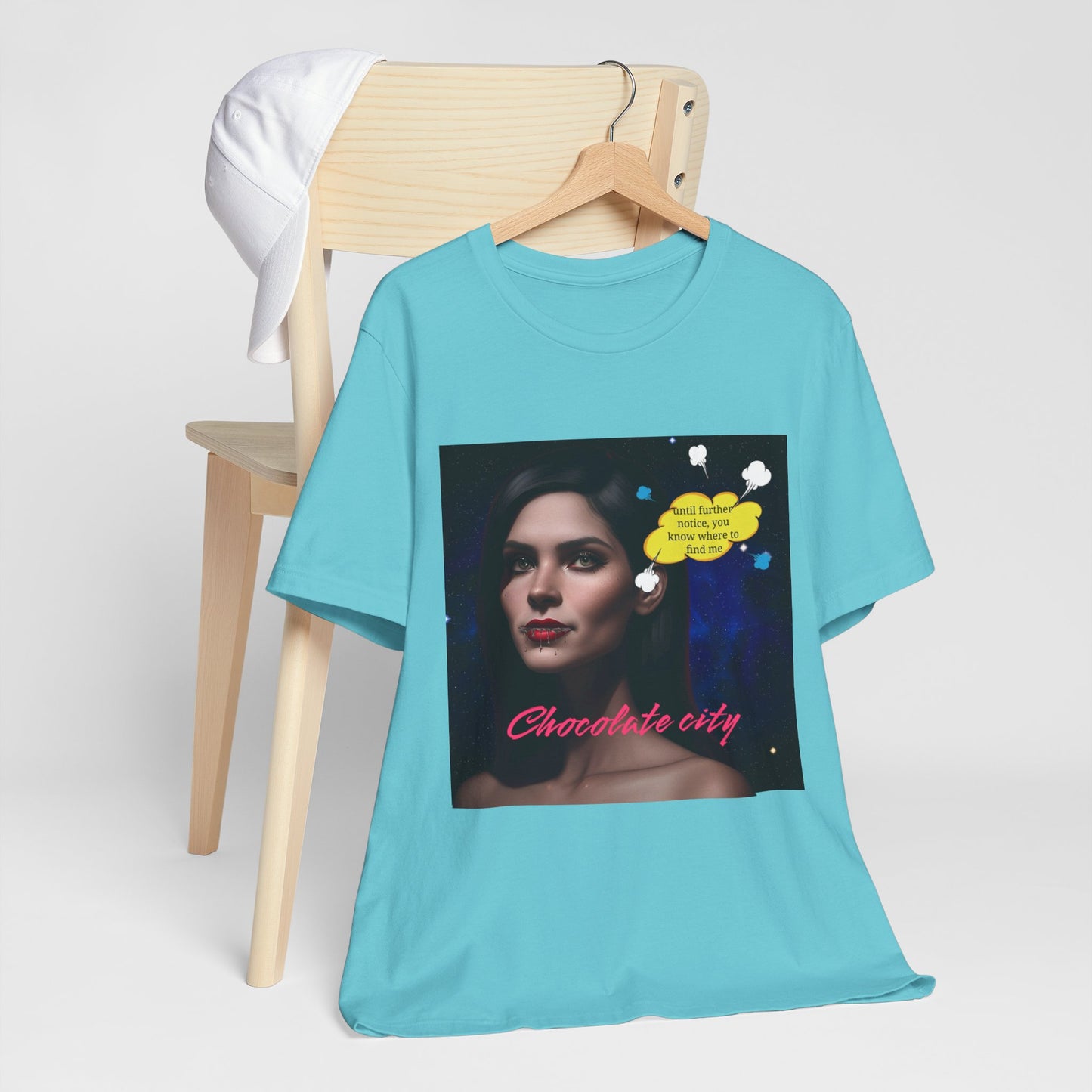 Chocolate City Unisex Tee - Sweet and Fun Graphic Print