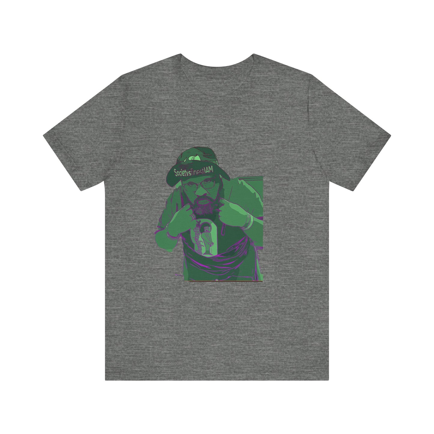 Graphic Unisex Short Sleeve Tee - Casual Streetwear, Gift for Him/Her, Trendy Apparel, Cool Art Tee, Everyday Wear