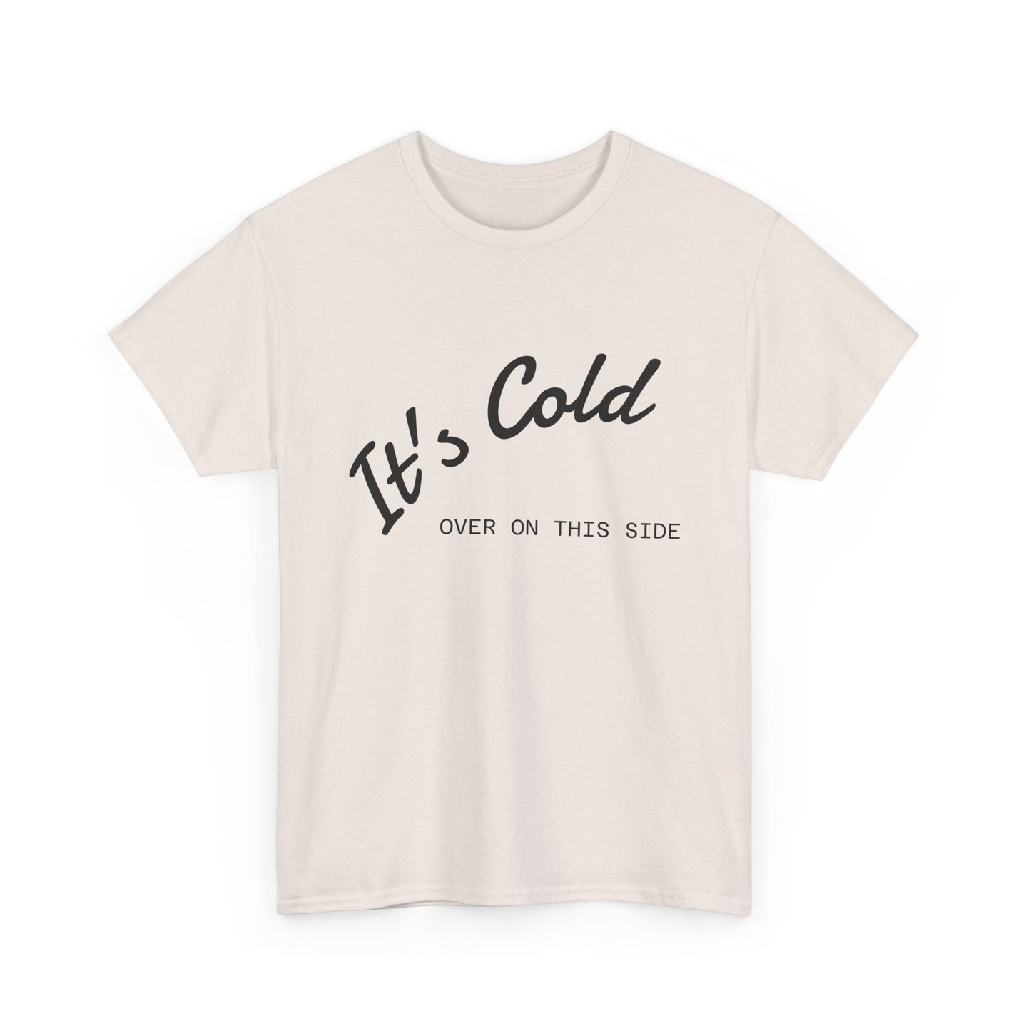 Unisex Heavy Cotton Tee - Funny College Tee, Gifts for Students, Casual Wear, Winter Fashion, Trendy Graphic Shirt