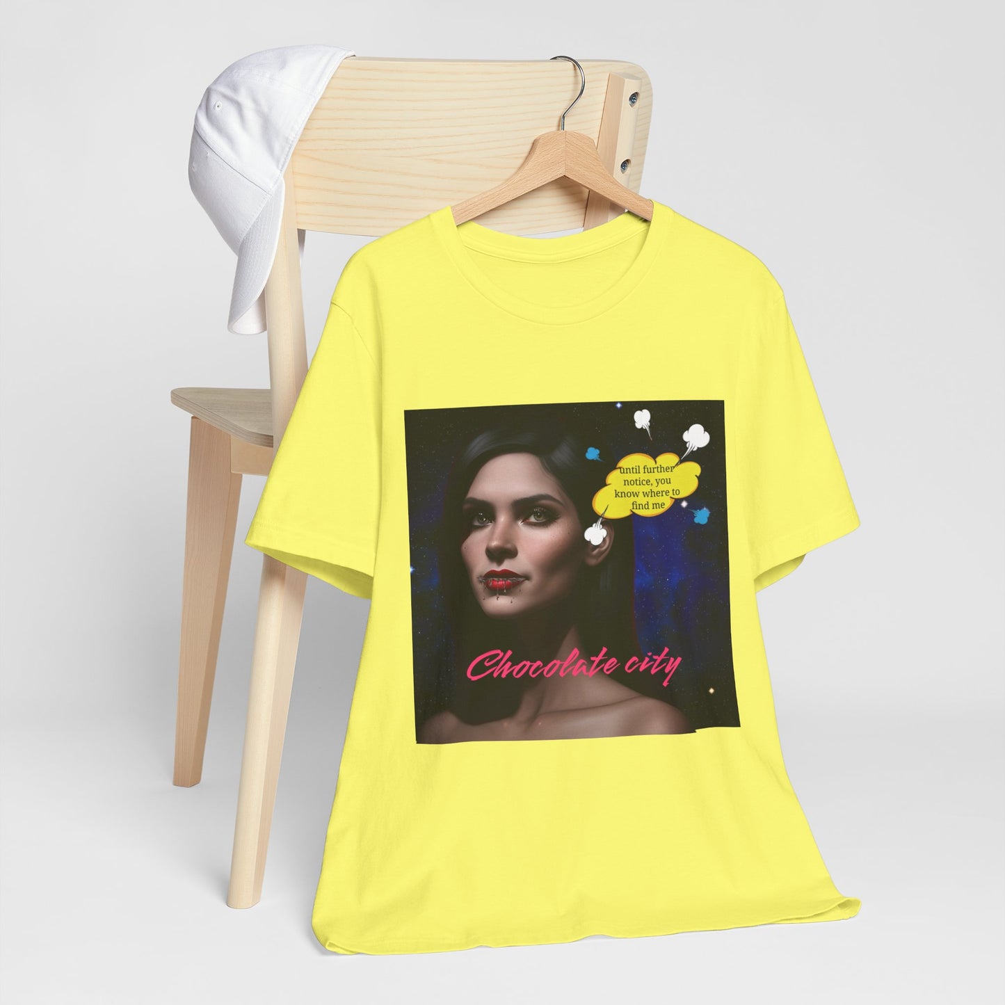 Chocolate City Unisex Tee - Sweet and Fun Graphic Print