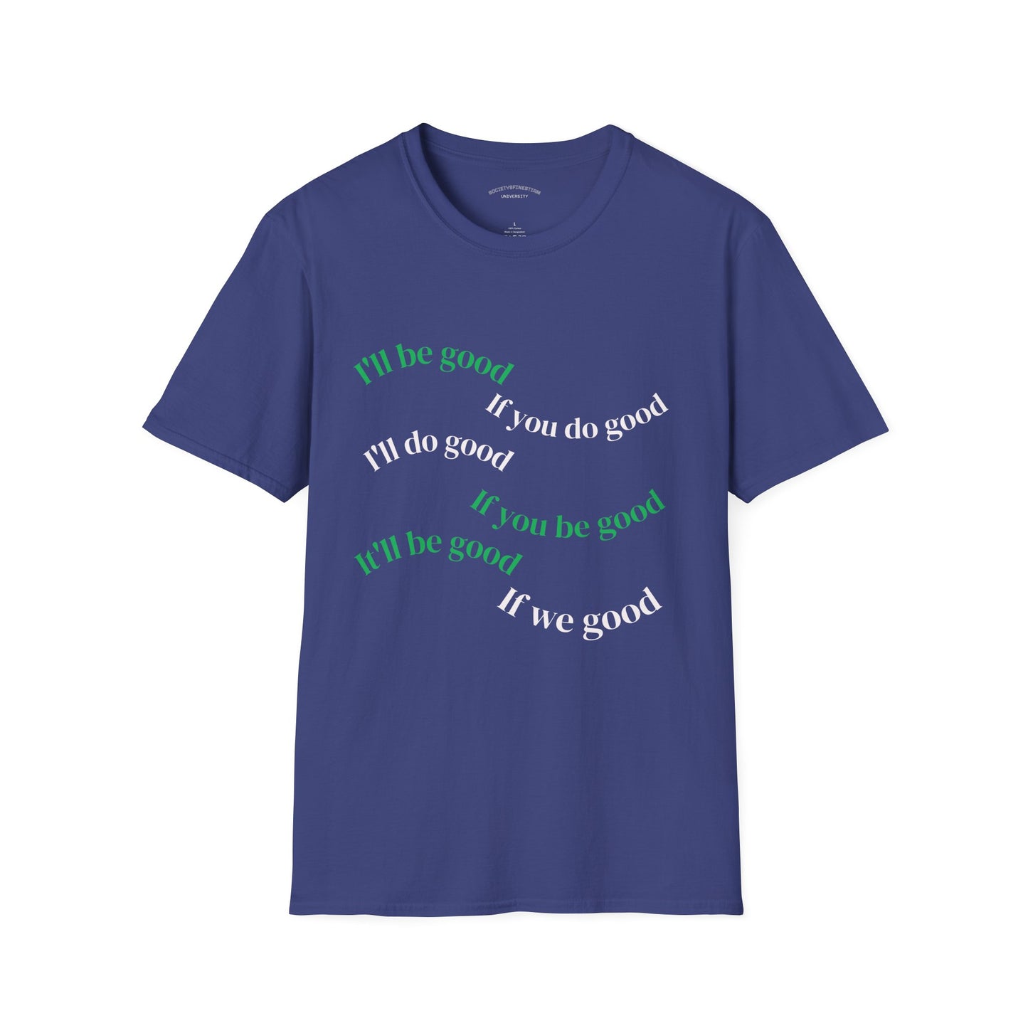 Good Vibes Unisex T-Shirt, Motivational Tee, Casual Wear, Gift for Friends, Soothing Quote Shirt