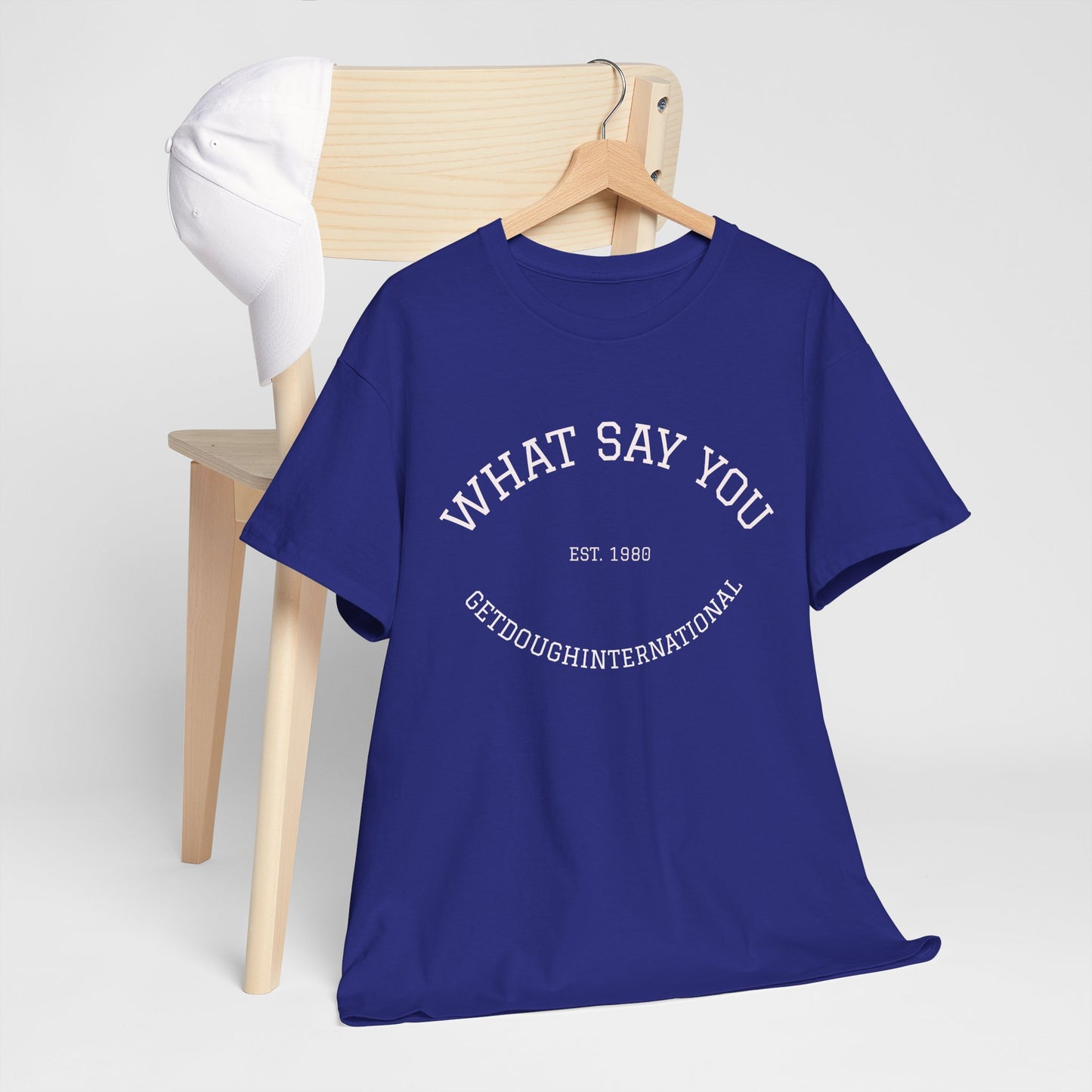 Vintage Style Unisex Heavy Cotton Tee - Retro Graphic Shirt, Casualwear, Gift for Him/Her, Everyday Outfit, Statement Tee