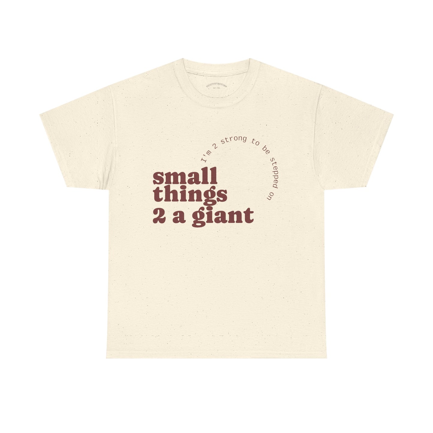 Unisex Heavy Cotton Tee with Inspirational Quote, Casual T-Shirt, Motivational Gift, Soft Tee, Everyday Wear, Birthday Gift
