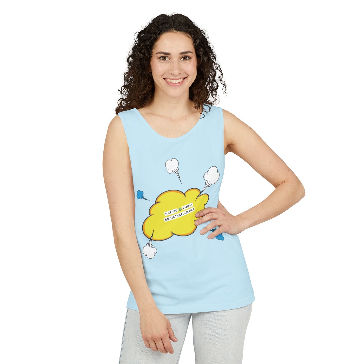 Tank Top with Magnetic Vibes Design