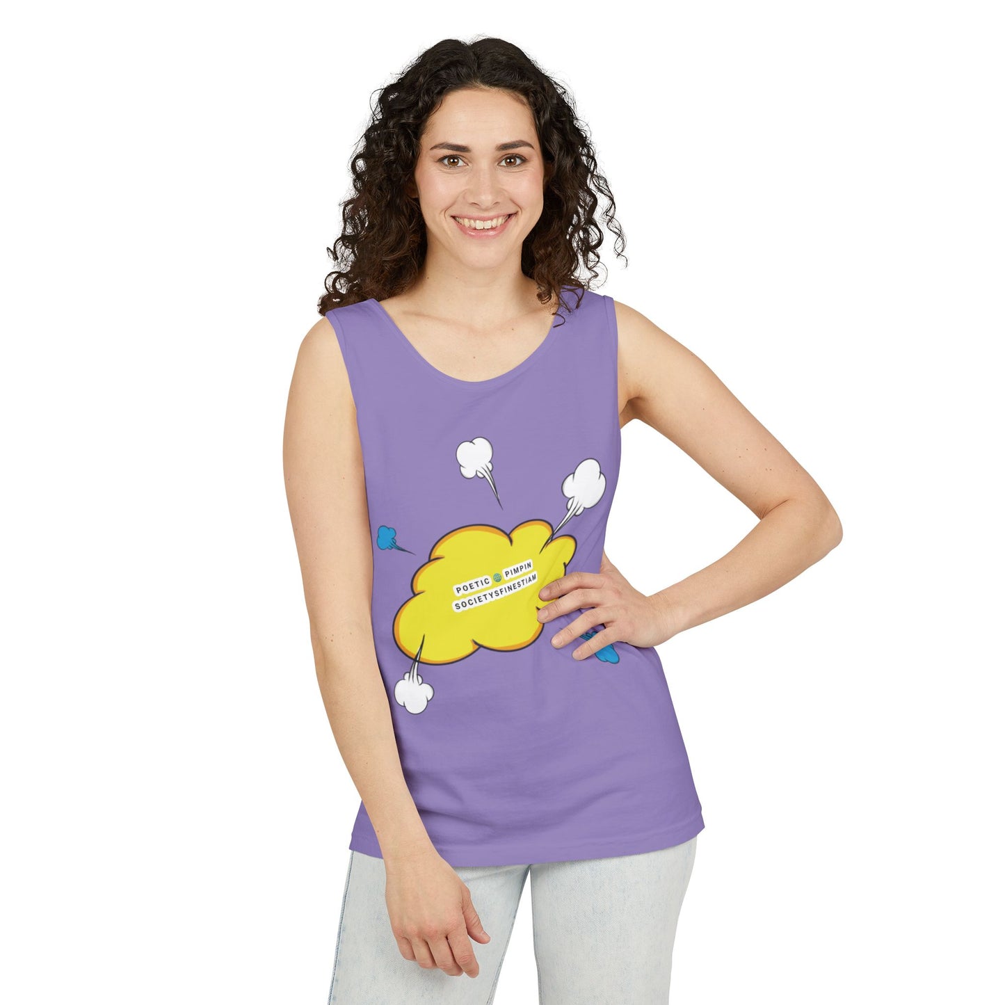 Tank Top with Magnetic Vibes Design