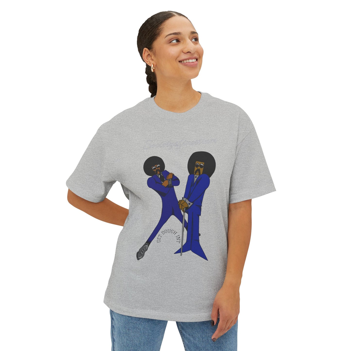 Retro Funky Boxy Tee - Unisex Oversized Tee, Perfect for Concerts, Casual Wear, Gift for Music Lovers, Summer Vibe, Iconic Style