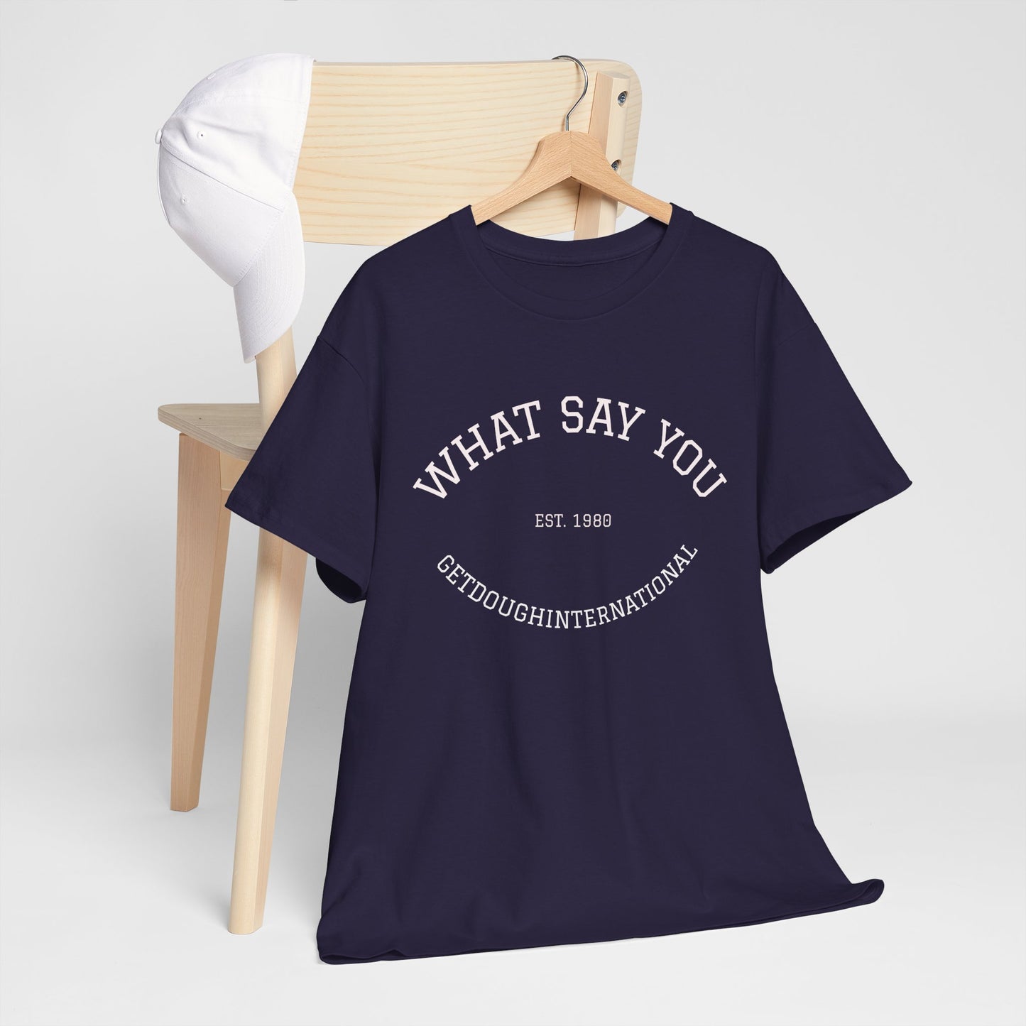 Vintage Style Unisex Heavy Cotton Tee - Retro Graphic Shirt, Casualwear, Gift for Him/Her, Everyday Outfit, Statement Tee